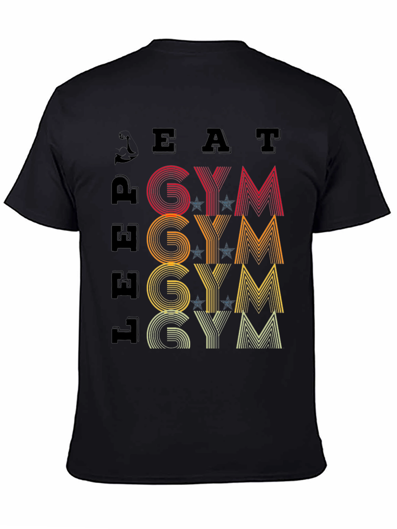Eat Lift Gym Graphic T-Shirt