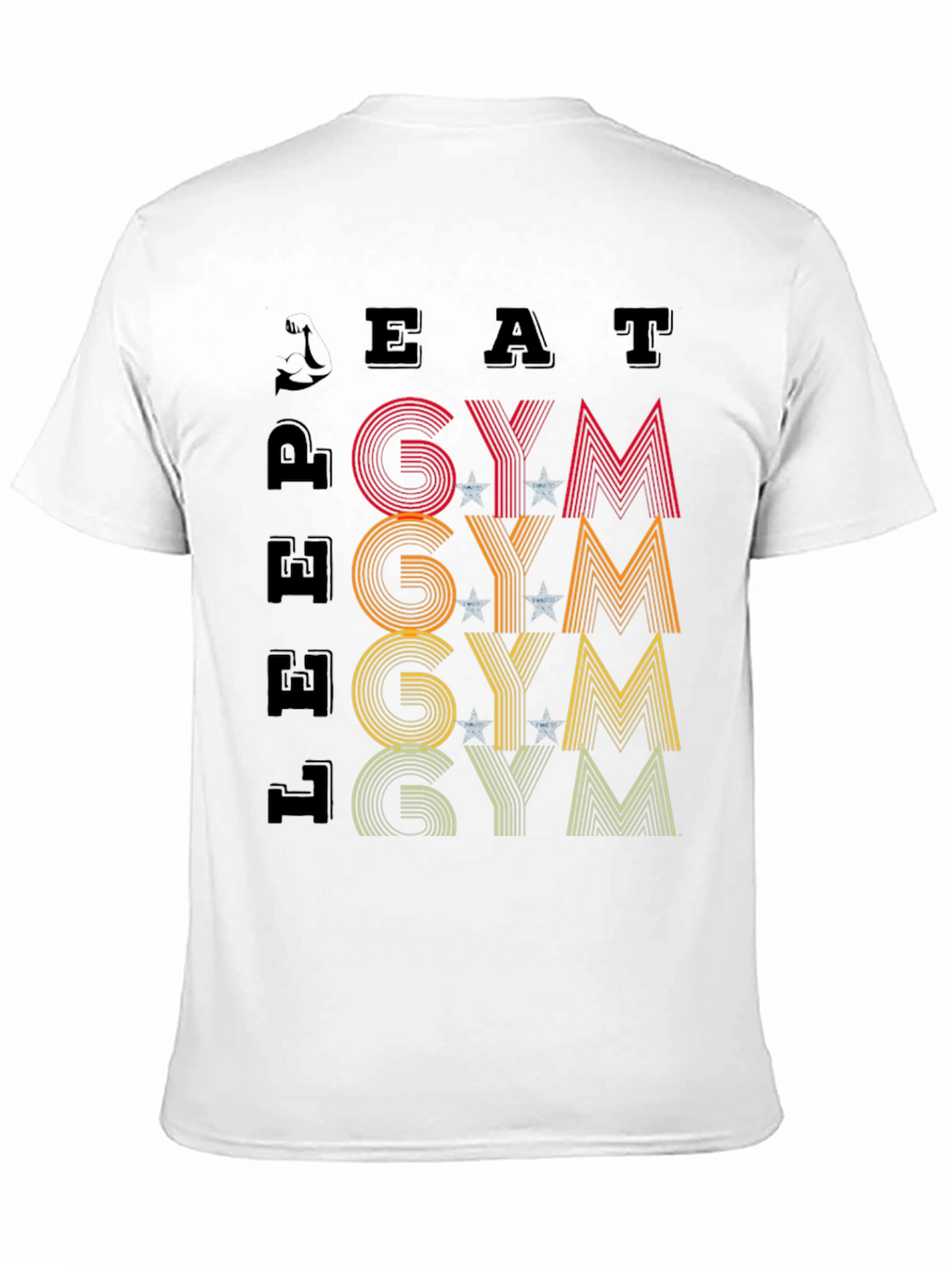 Eat Lift Gym Graphic T-Shirt