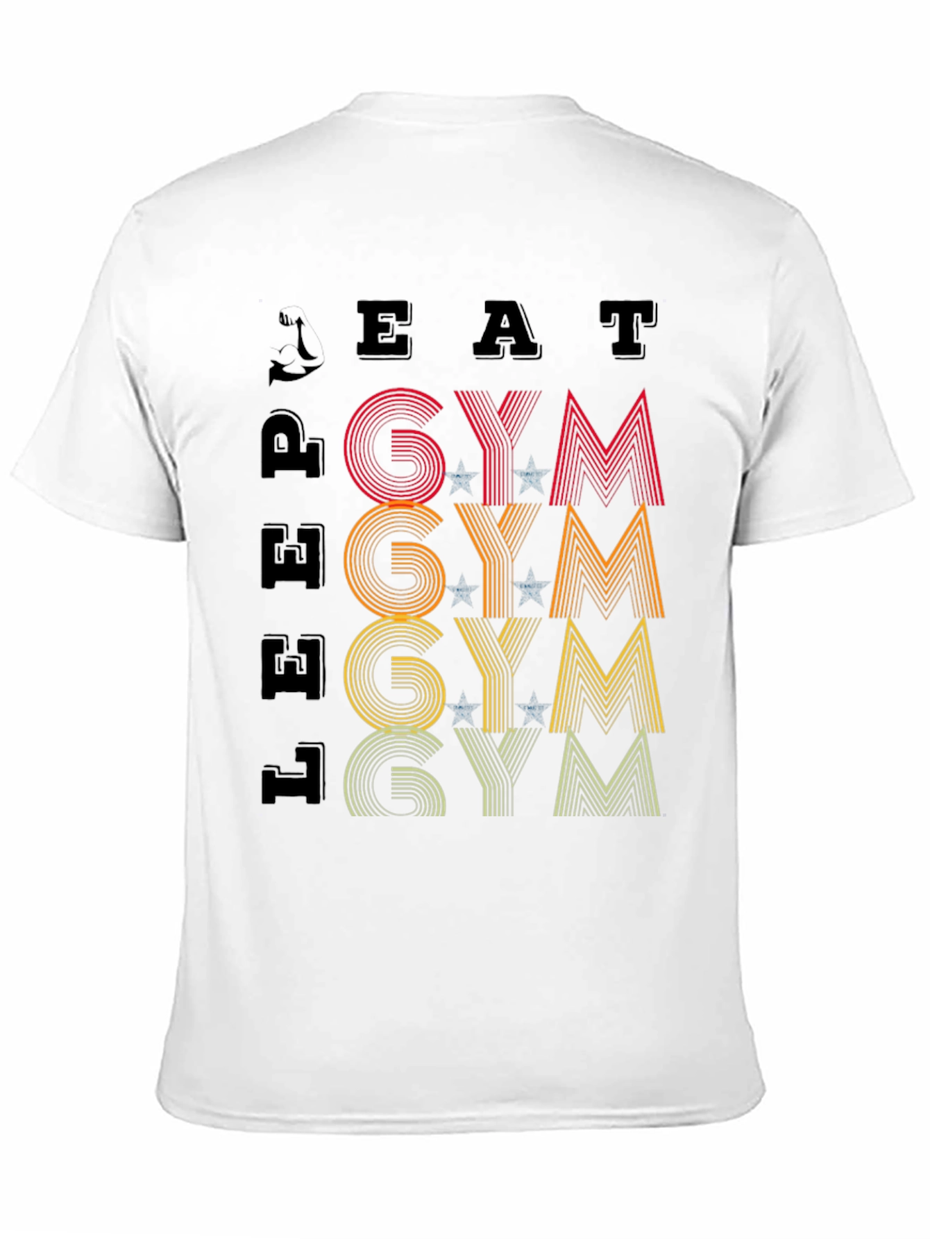 Eat Lift Gym Graphic T-Shirt