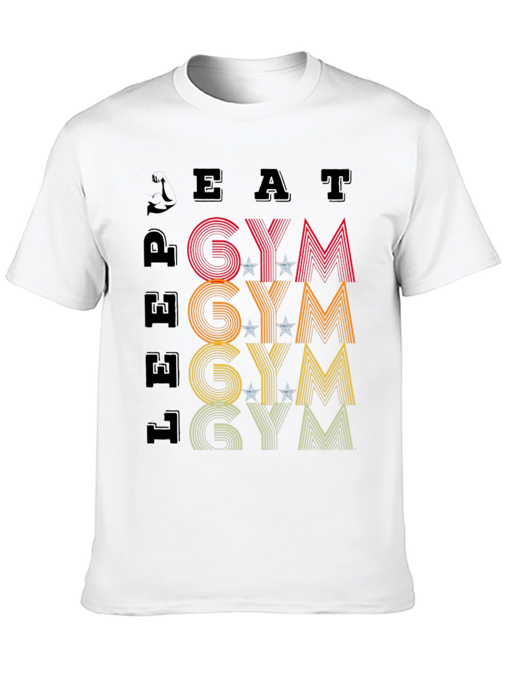 Eat Lift Gym Graphic T-Shirt