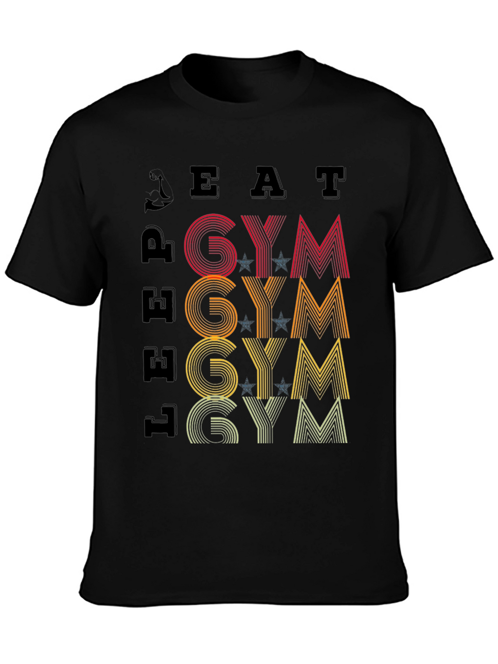 Eat Lift Gym Graphic T-Shirt