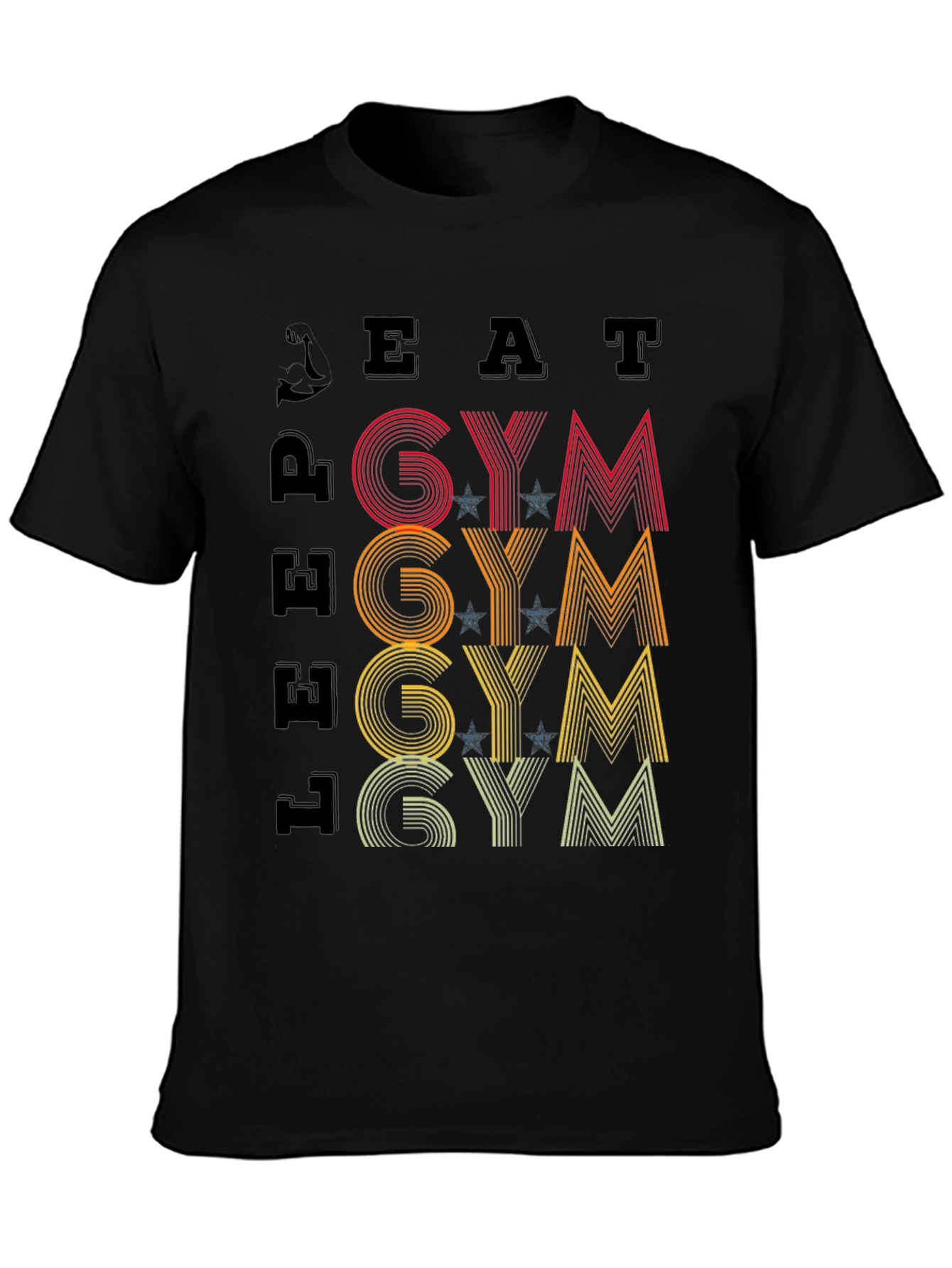 Eat Lift Gym Graphic T-Shirt
