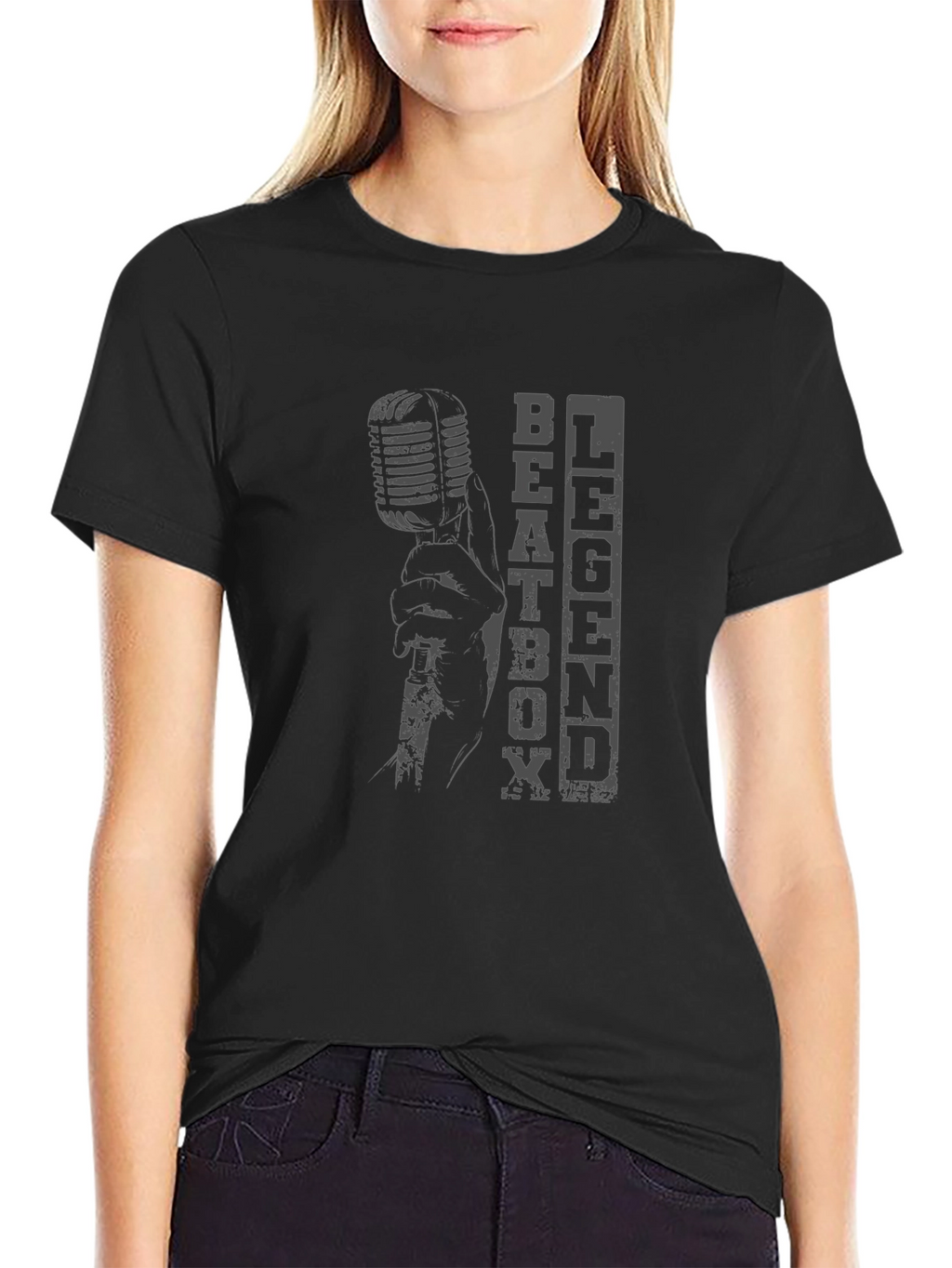 Beatbox Legend Graphic T-Shirt - Black