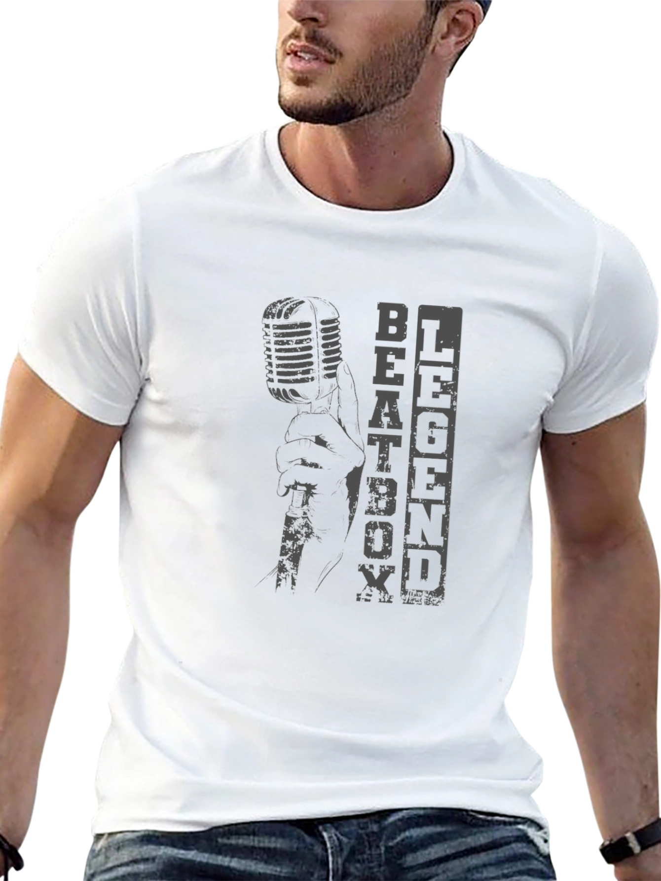 Beatbox Legend Graphic T-Shirt - Black