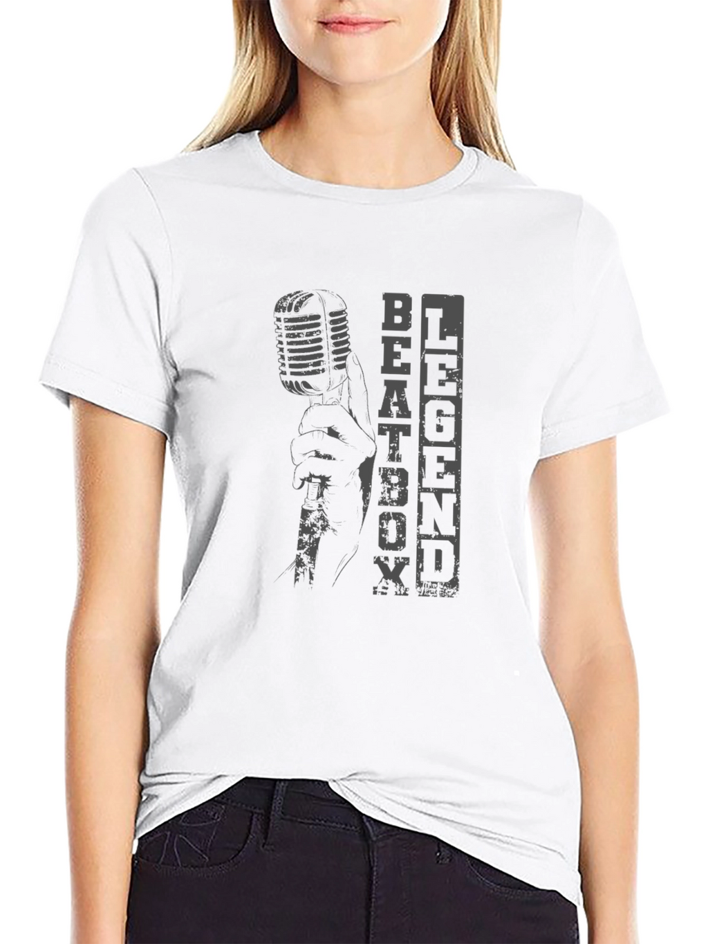 Beatbox Legend Graphic T-Shirt - Black