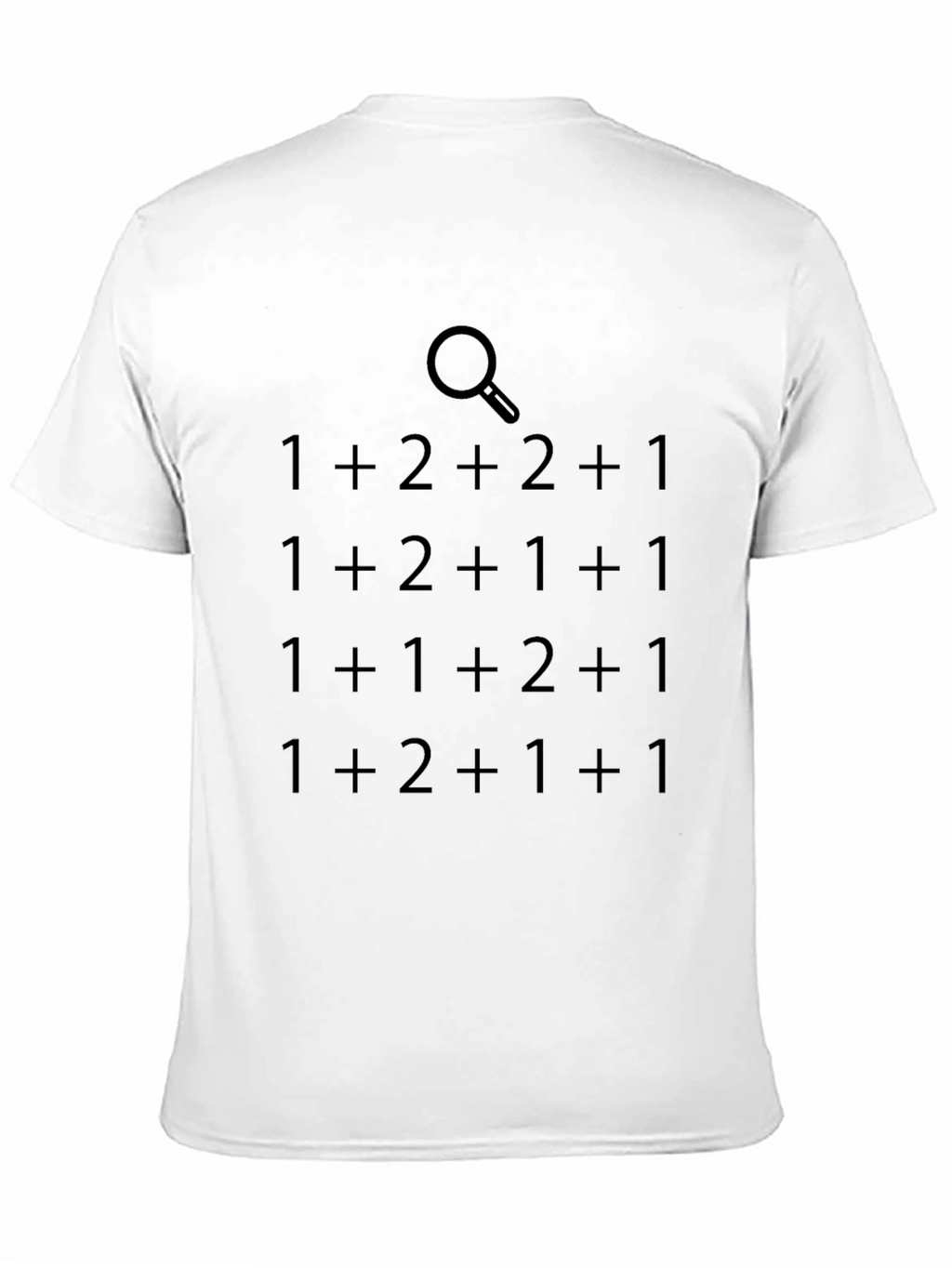 Math Equation T-Shirt - Black Novelty Tee