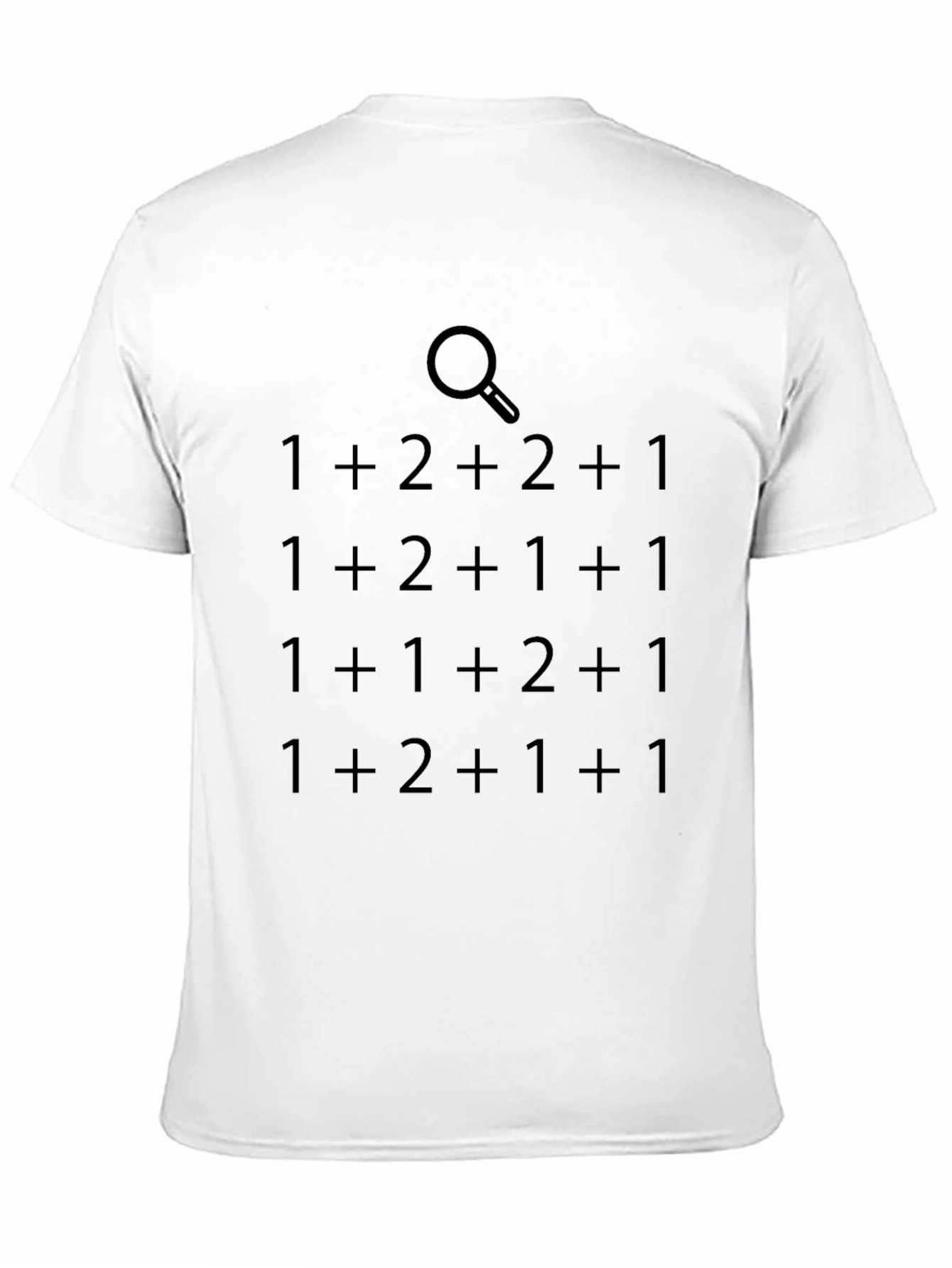 Math Equation T-Shirt - Black Novelty Tee