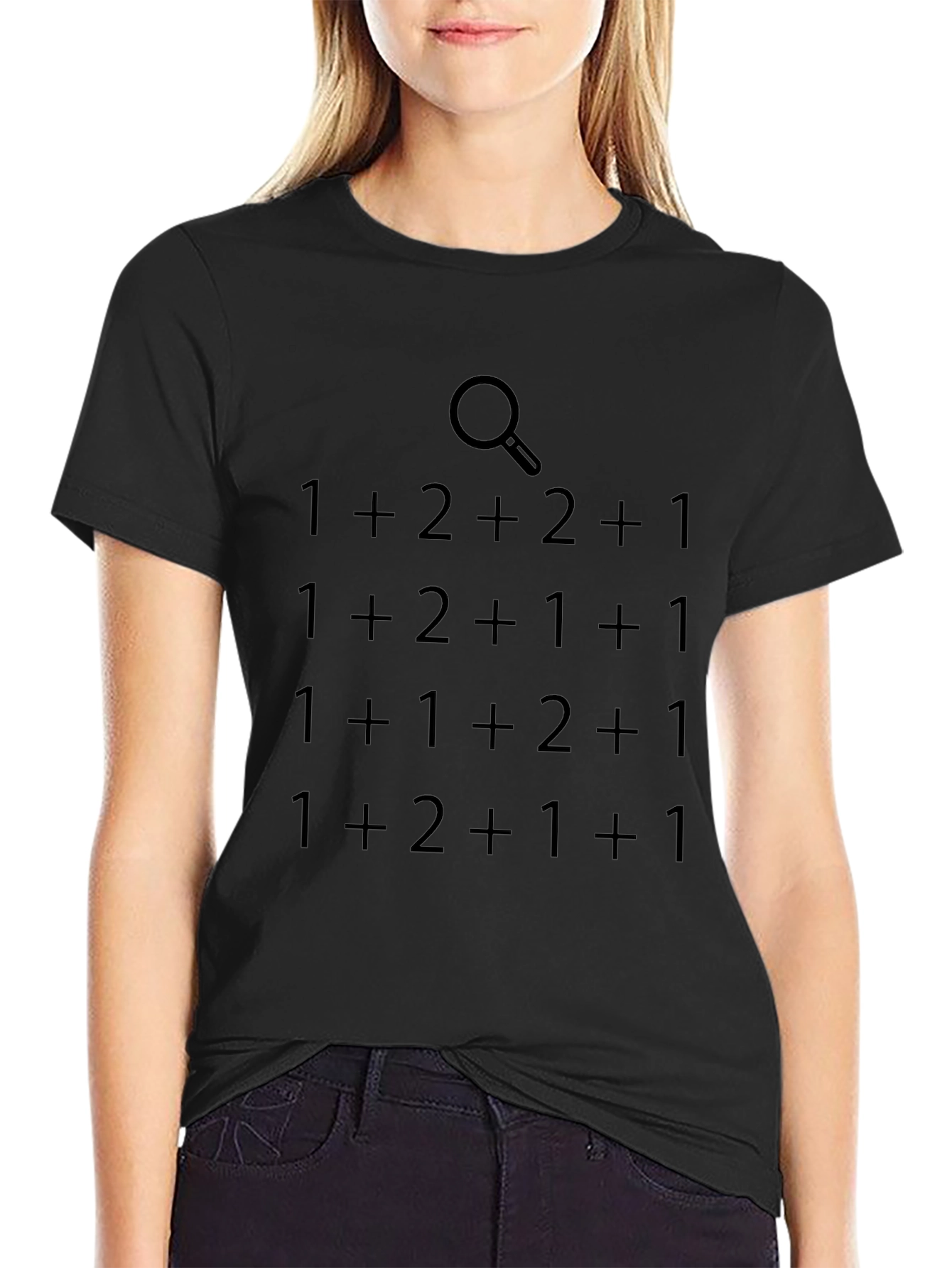 Math Equation T-Shirt - Black Novelty Tee