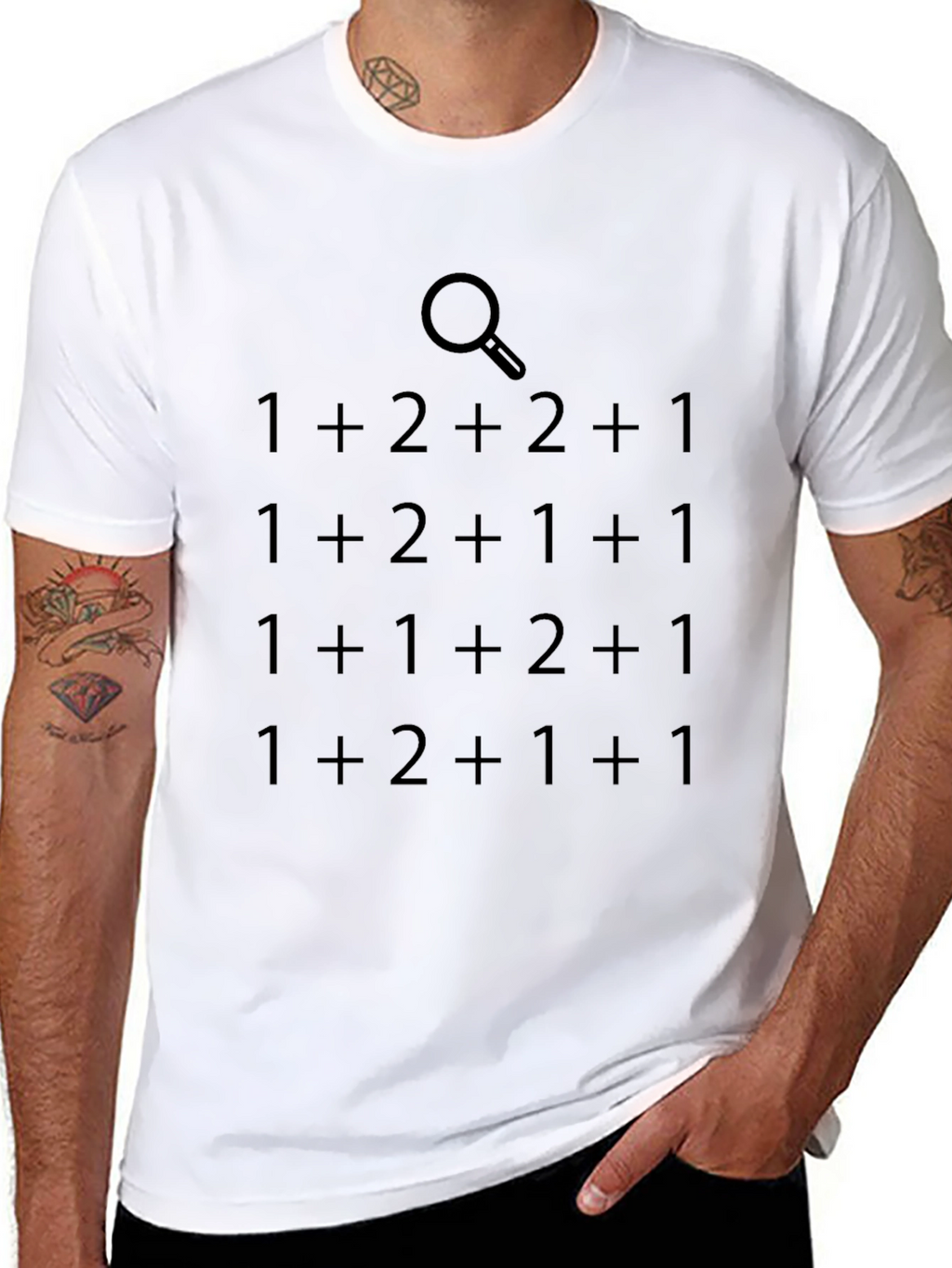 Math Equation T-Shirt - Black Novelty Tee