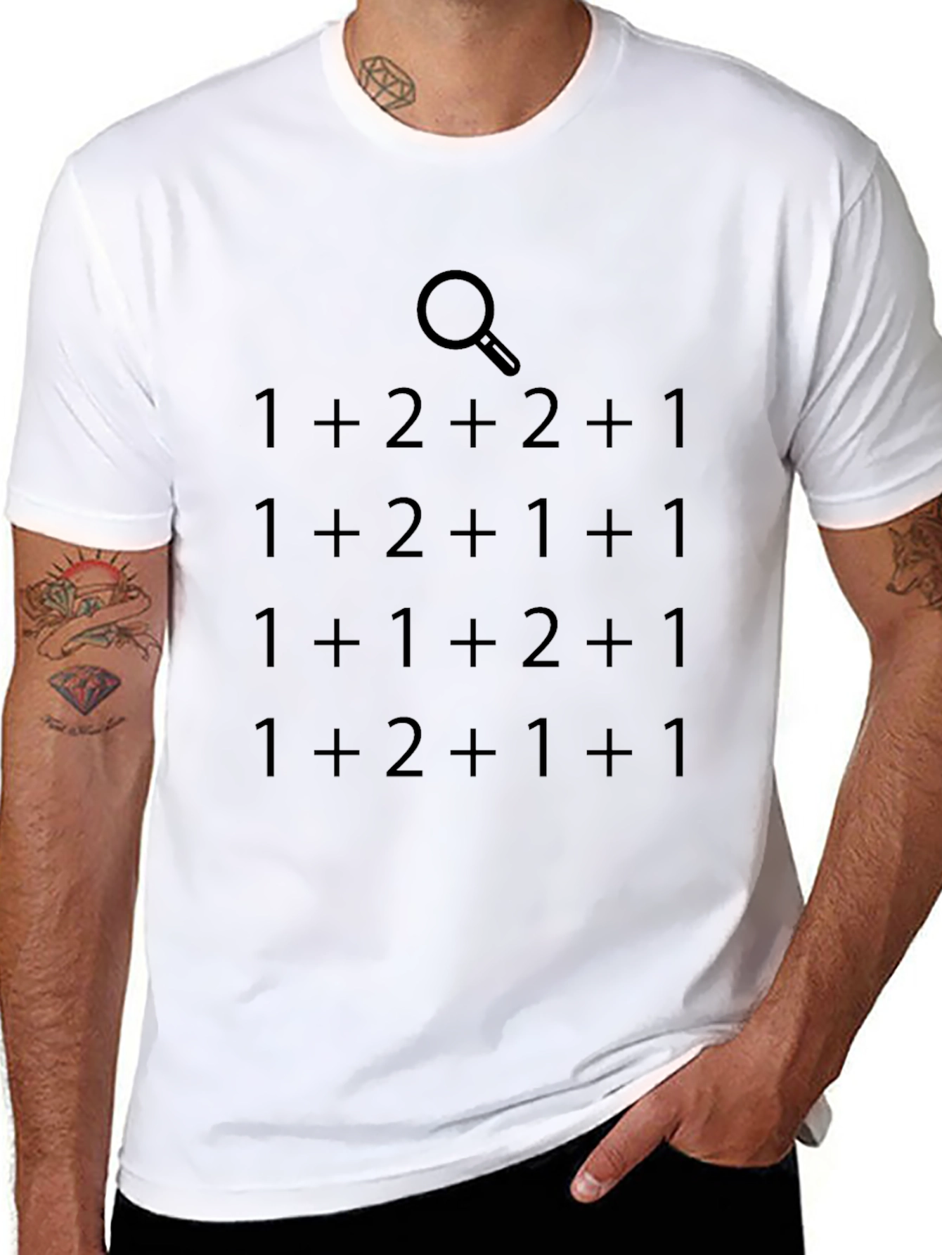 Math Equation T-Shirt - Black Novelty Tee