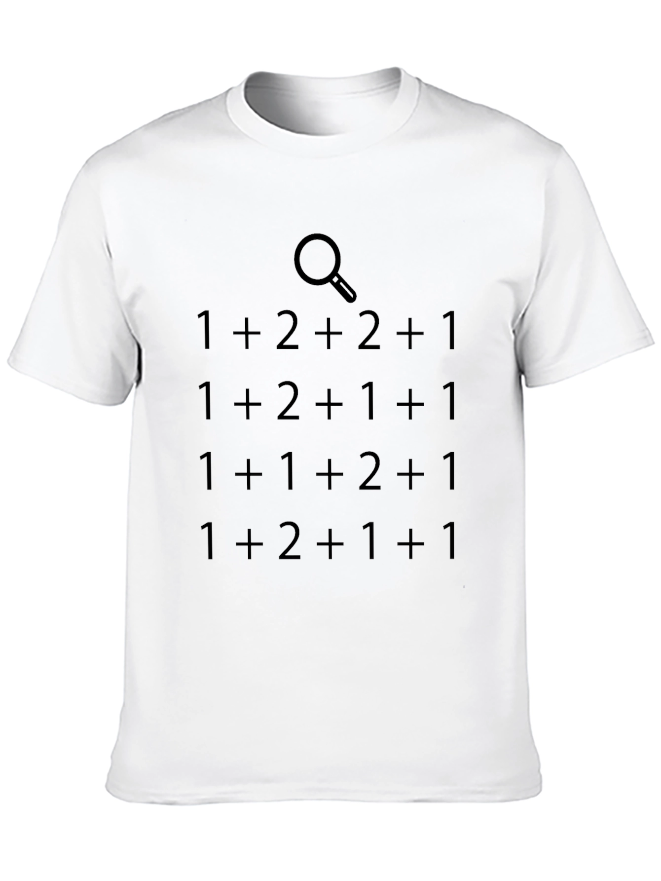 Math Equation T-Shirt - Black Novelty Tee