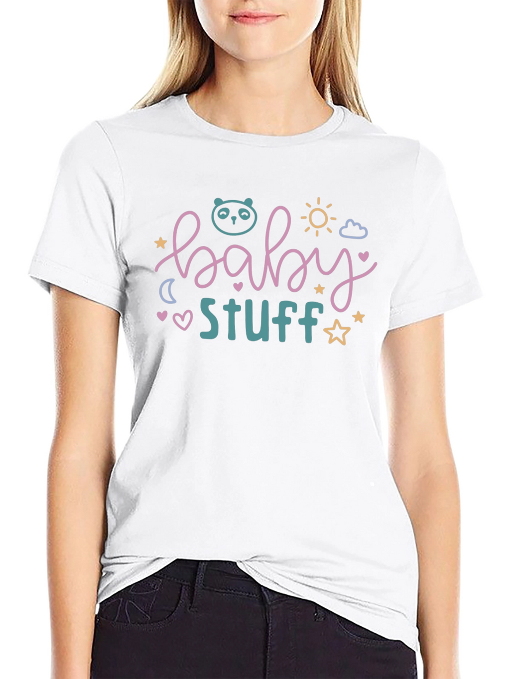 Cute Baby Stuff T-Shirt - Panda Bear Design