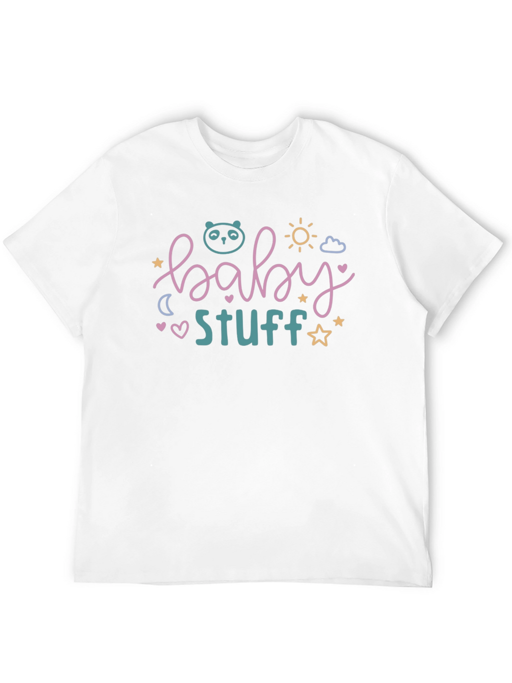 Cute Baby Stuff T-Shirt - Panda Bear Design