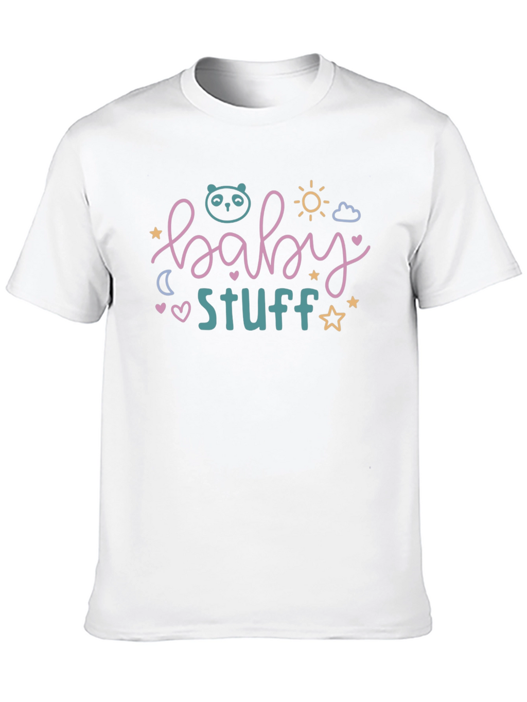Cute Baby Stuff T-Shirt - Panda Bear Design