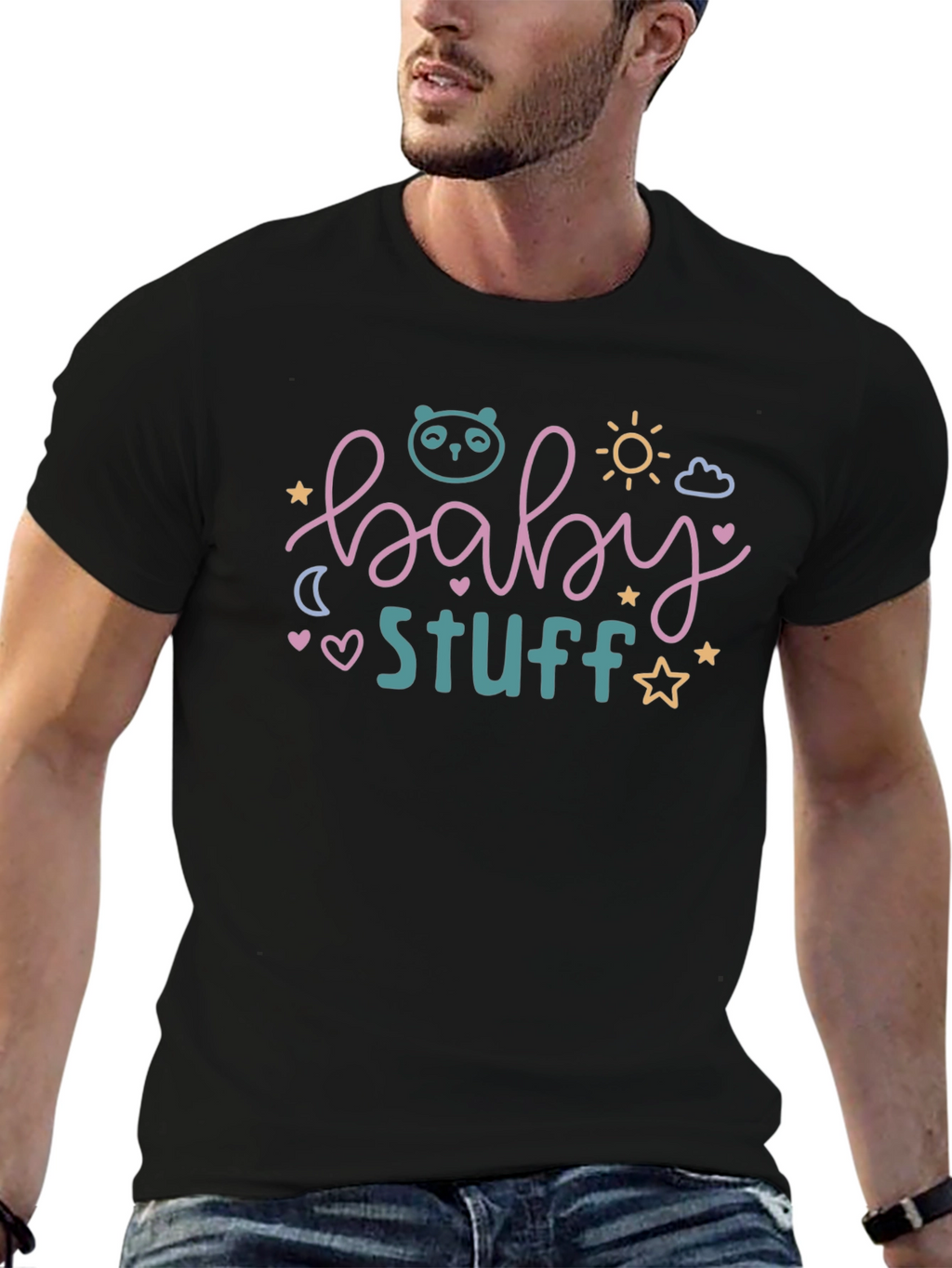 Cute Baby Stuff T-Shirt - Panda Bear Design