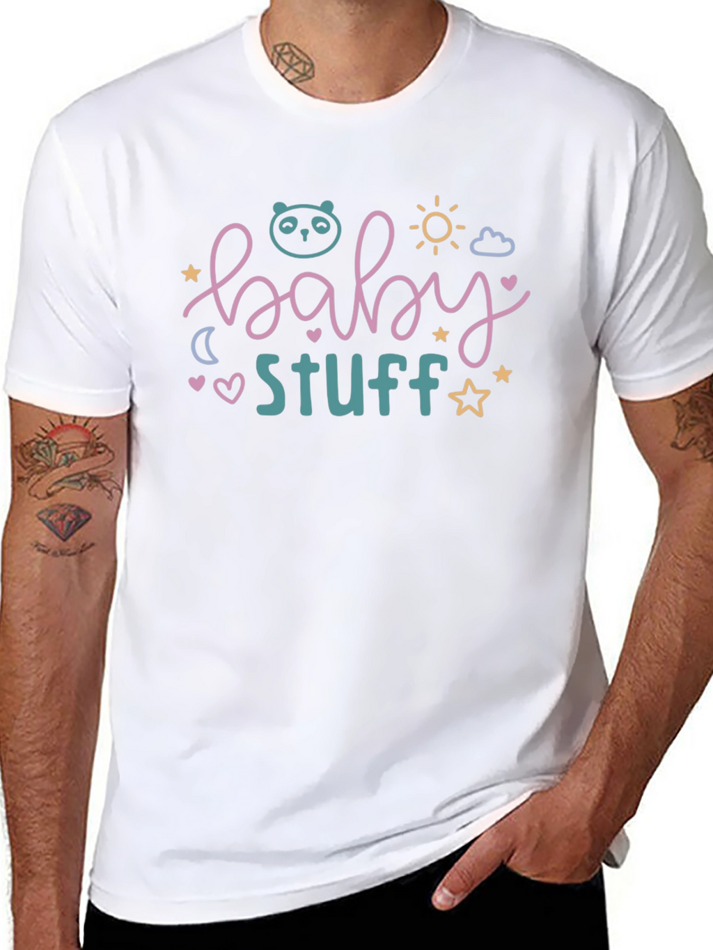 Cute Baby Stuff T-Shirt - Panda Bear Design
