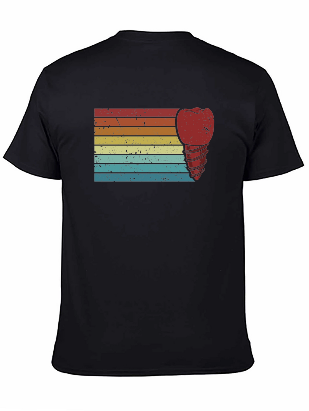 Retro Dental Implant Graphic T-Shirt