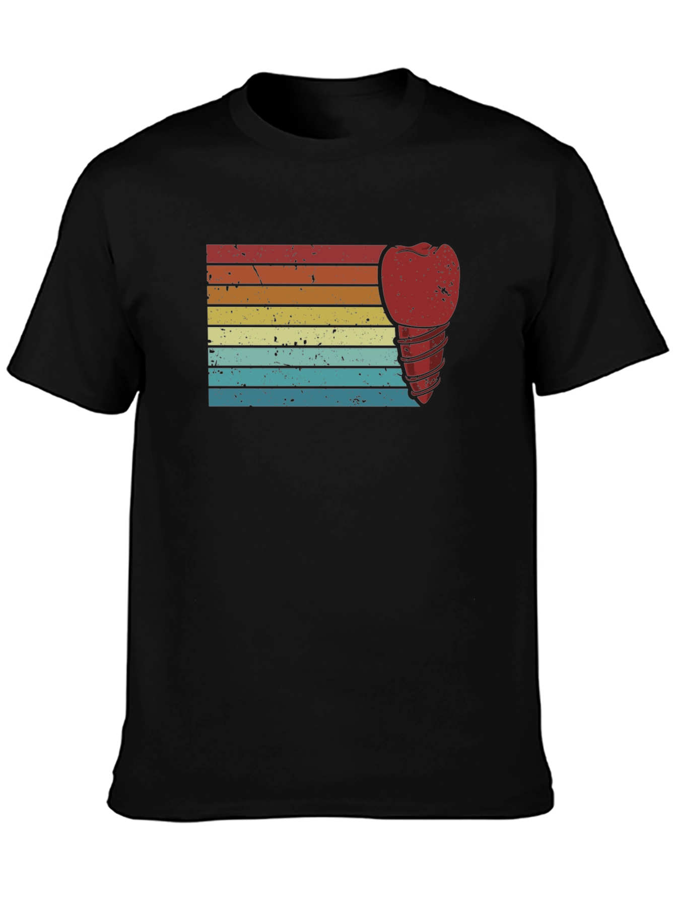 Retro Dental Implant Graphic T-Shirt