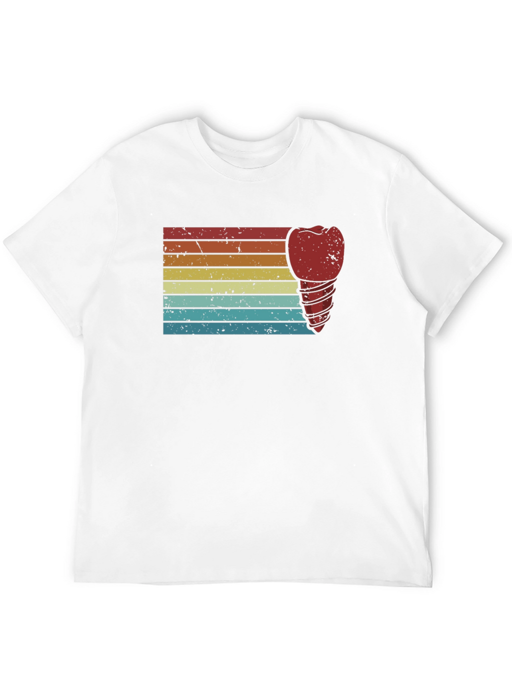 Retro Dental Implant Graphic T-Shirt