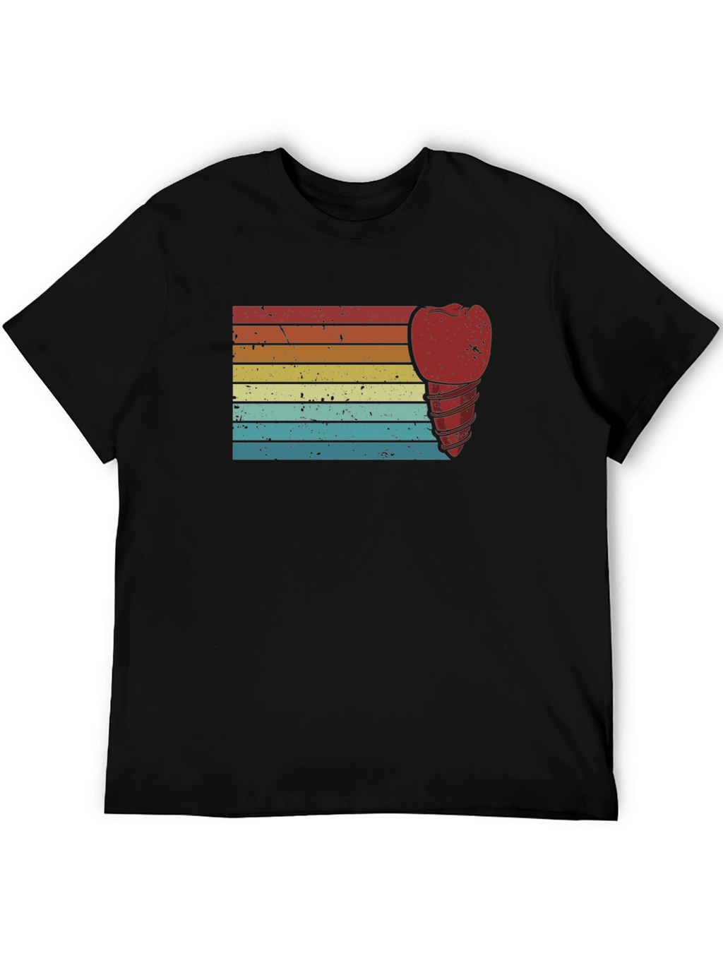 Retro Dental Implant Graphic T-Shirt