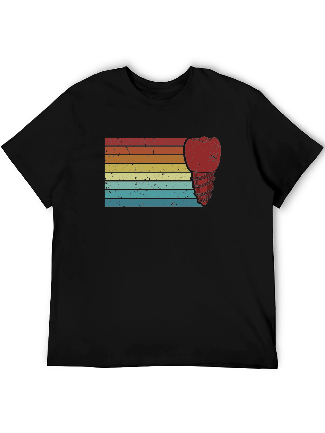 Retro Dental Implant Graphic T-Shirt