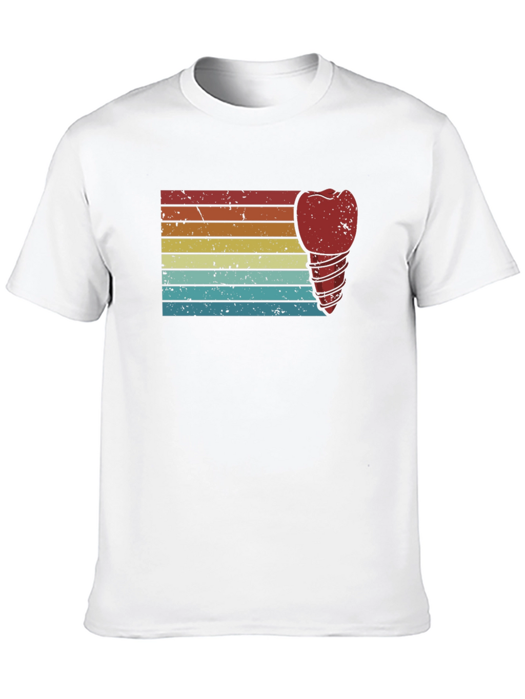 Retro Dental Implant Graphic T-Shirt