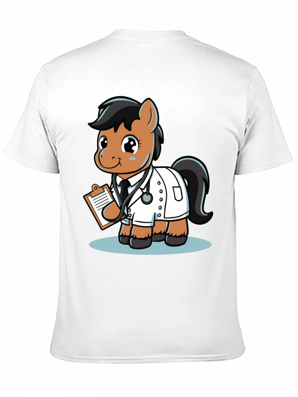 Doctor Pony T-Shirt - Cute Cartoon Animal Tee