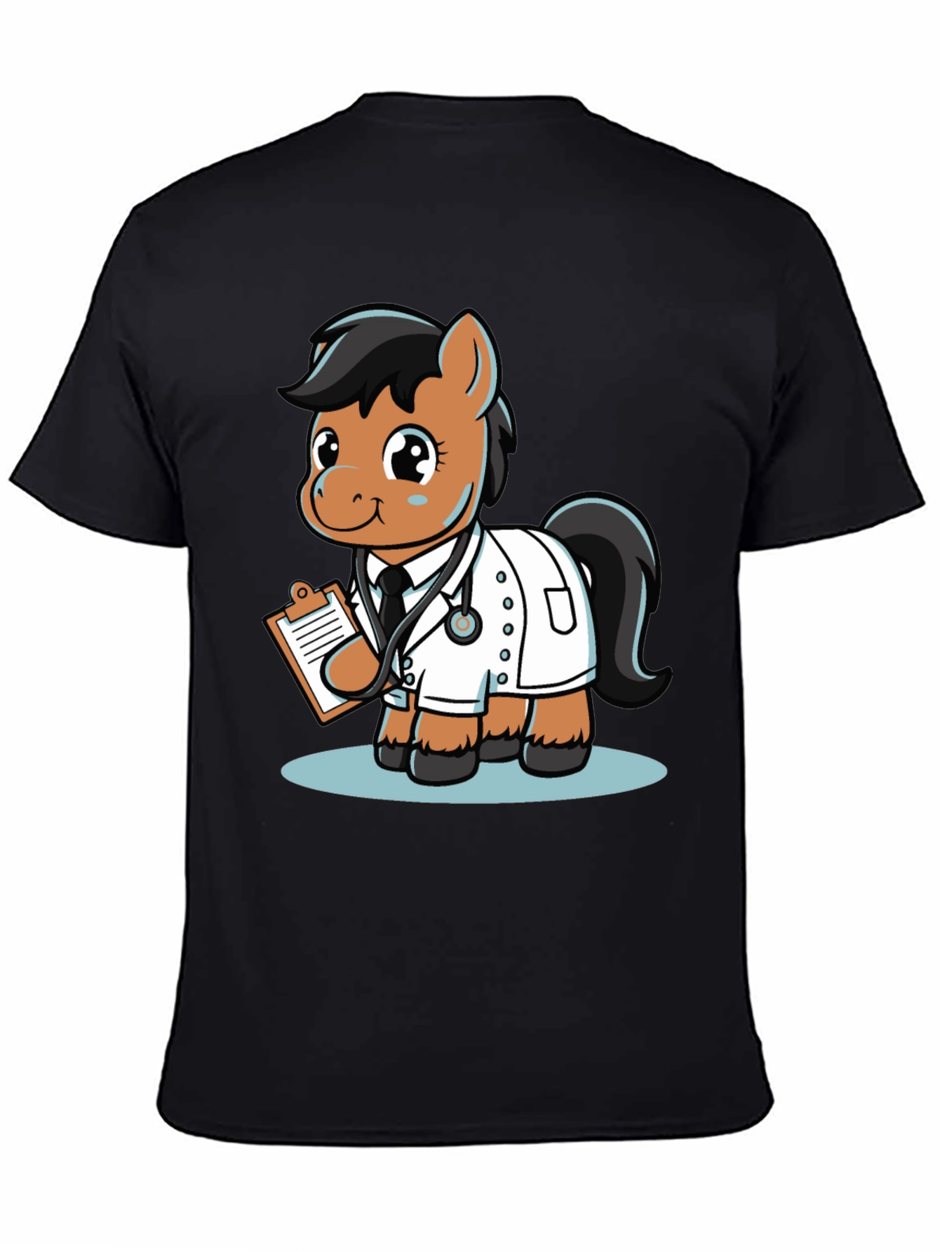 Doctor Pony T-Shirt - Cute Cartoon Animal Tee