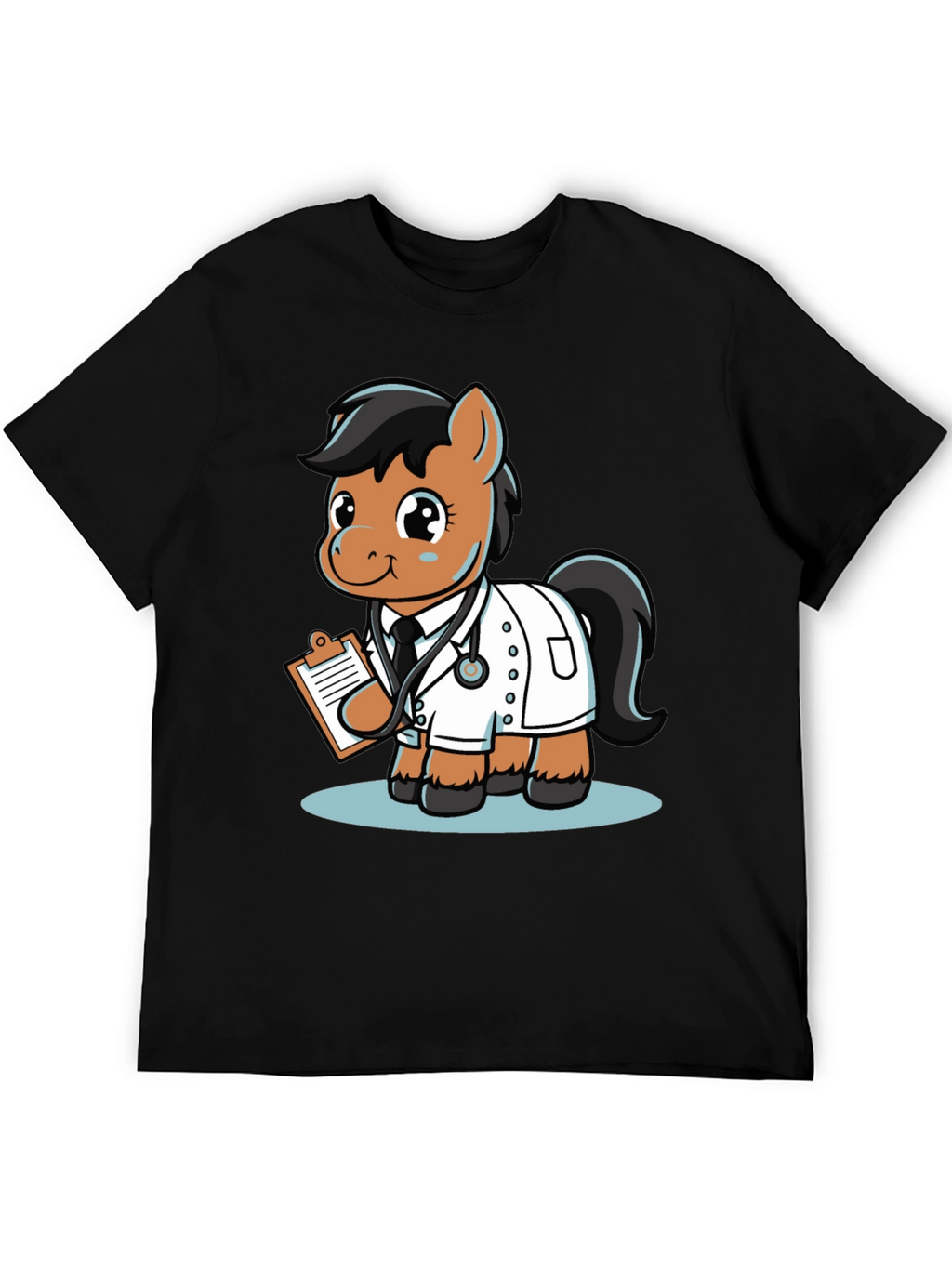 Doctor Pony T-Shirt - Cute Cartoon Animal Tee