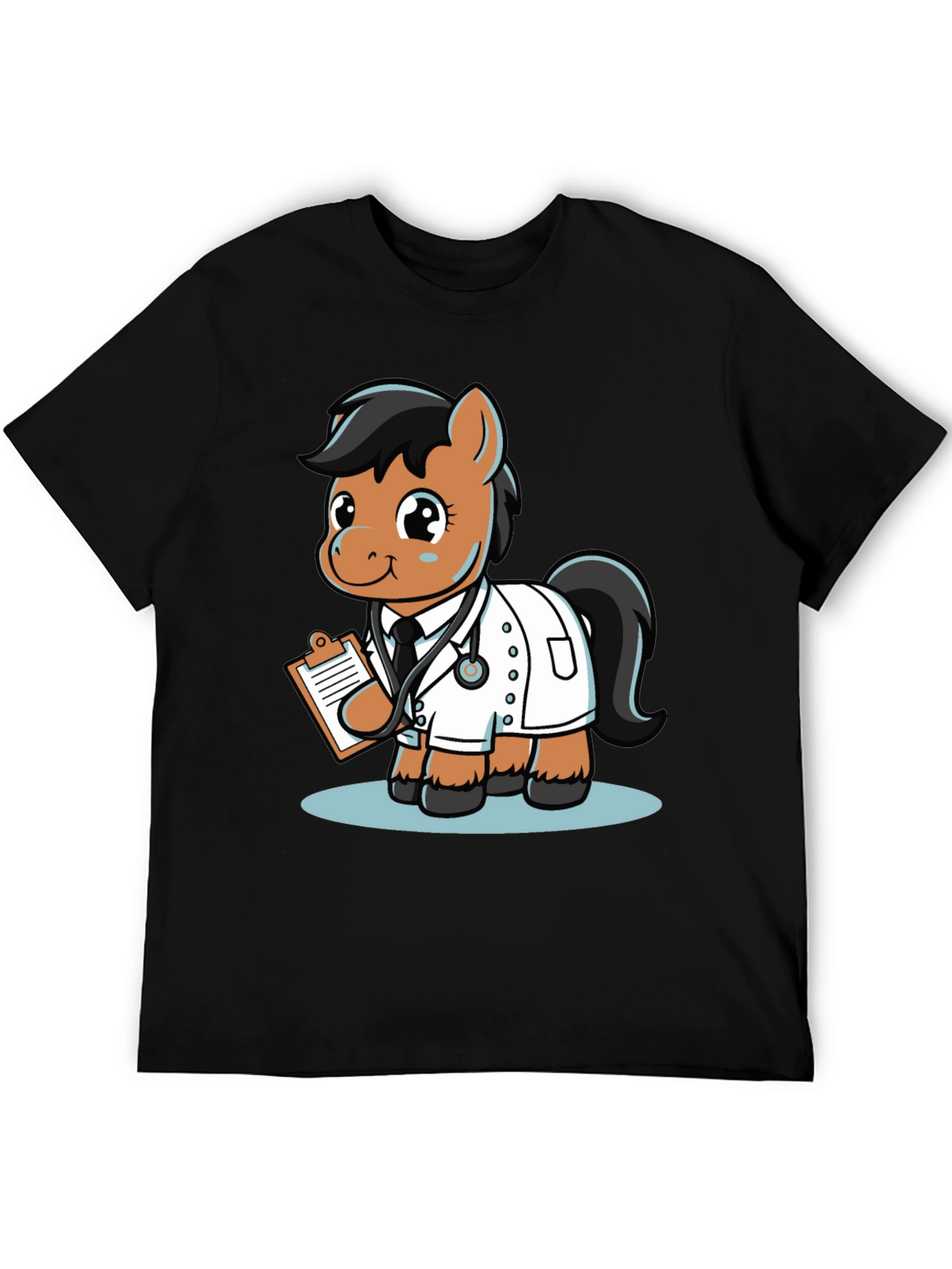 Doctor Pony T-Shirt - Cute Cartoon Animal Tee