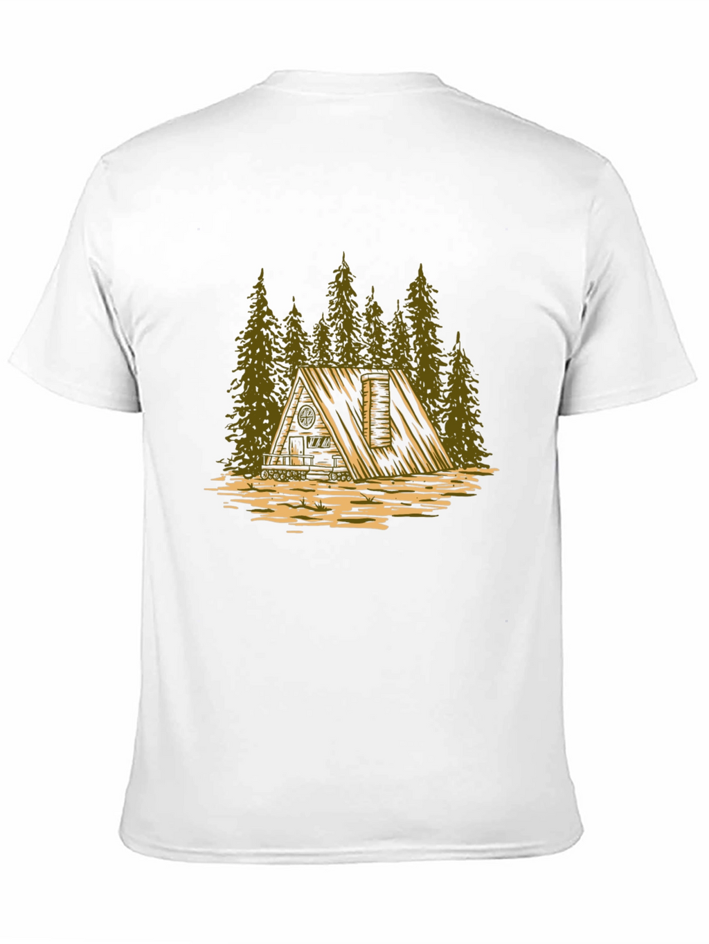 Cabin in the Woods Graphic Tee - Black
