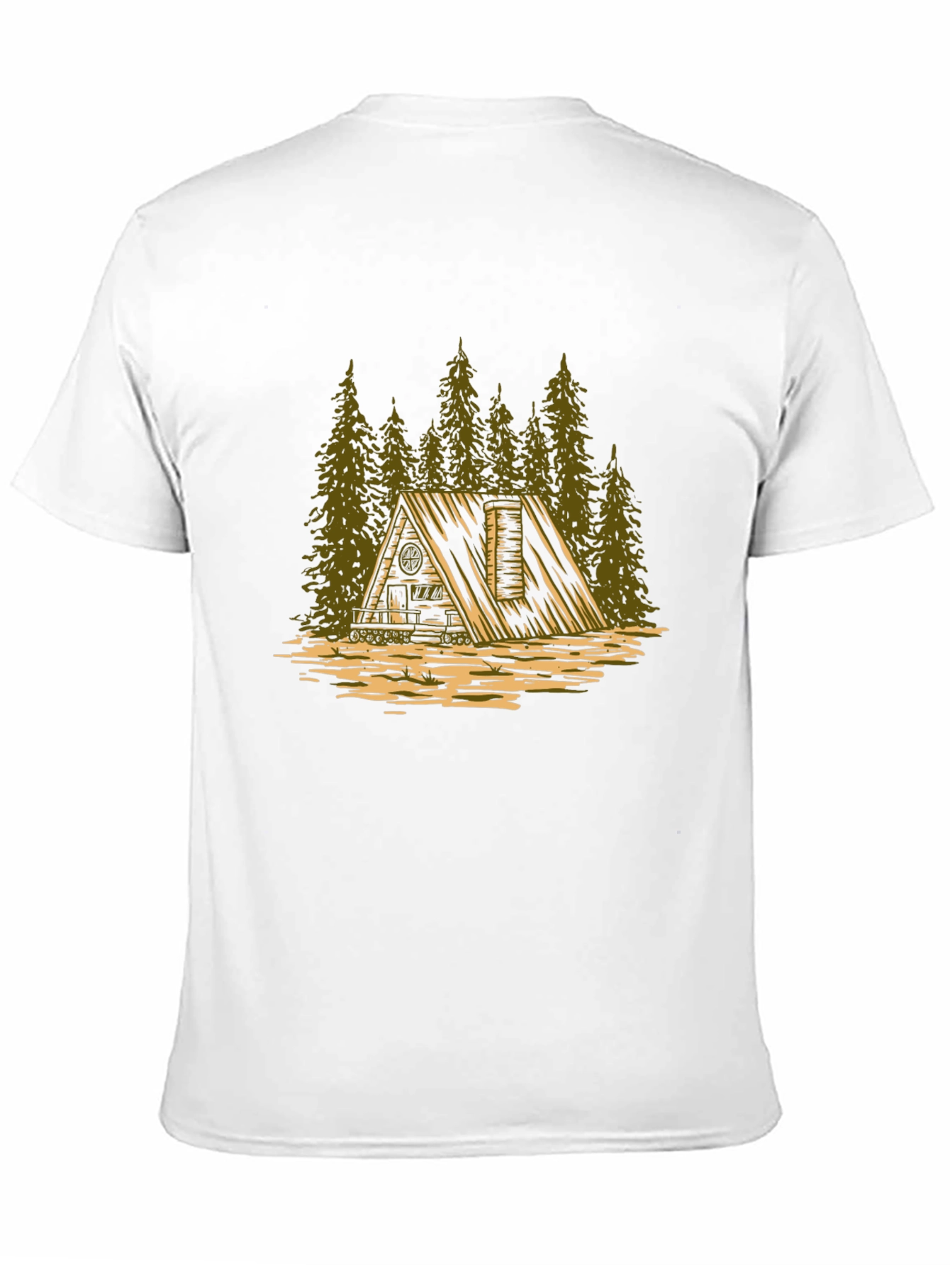 Cabin in the Woods Graphic Tee - Black