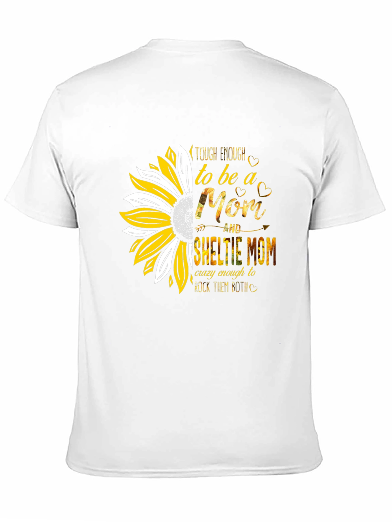 Tough Enough Sheltie Mom T-Shirt