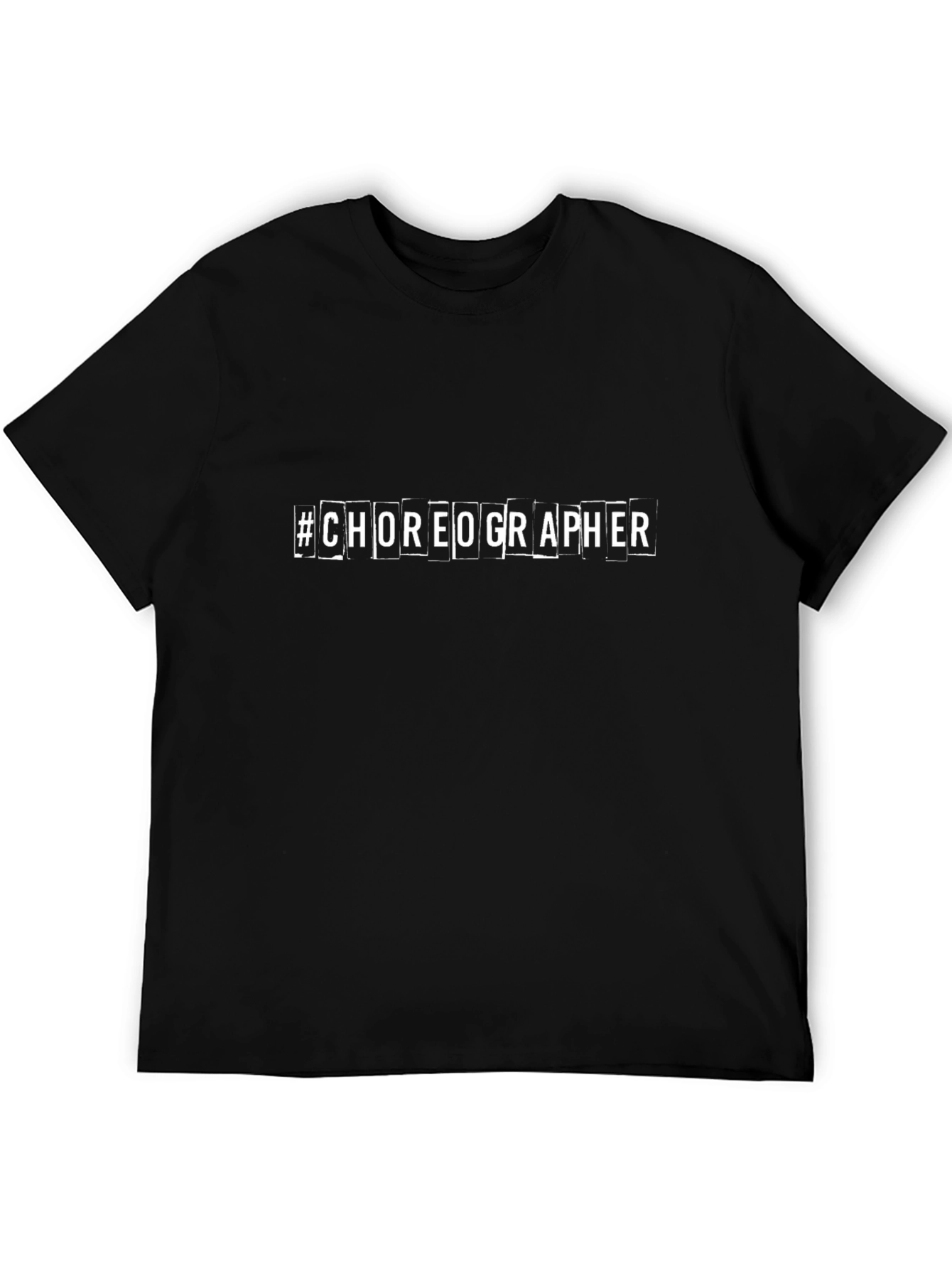 Choreographer Hashtag T-Shirt - Black