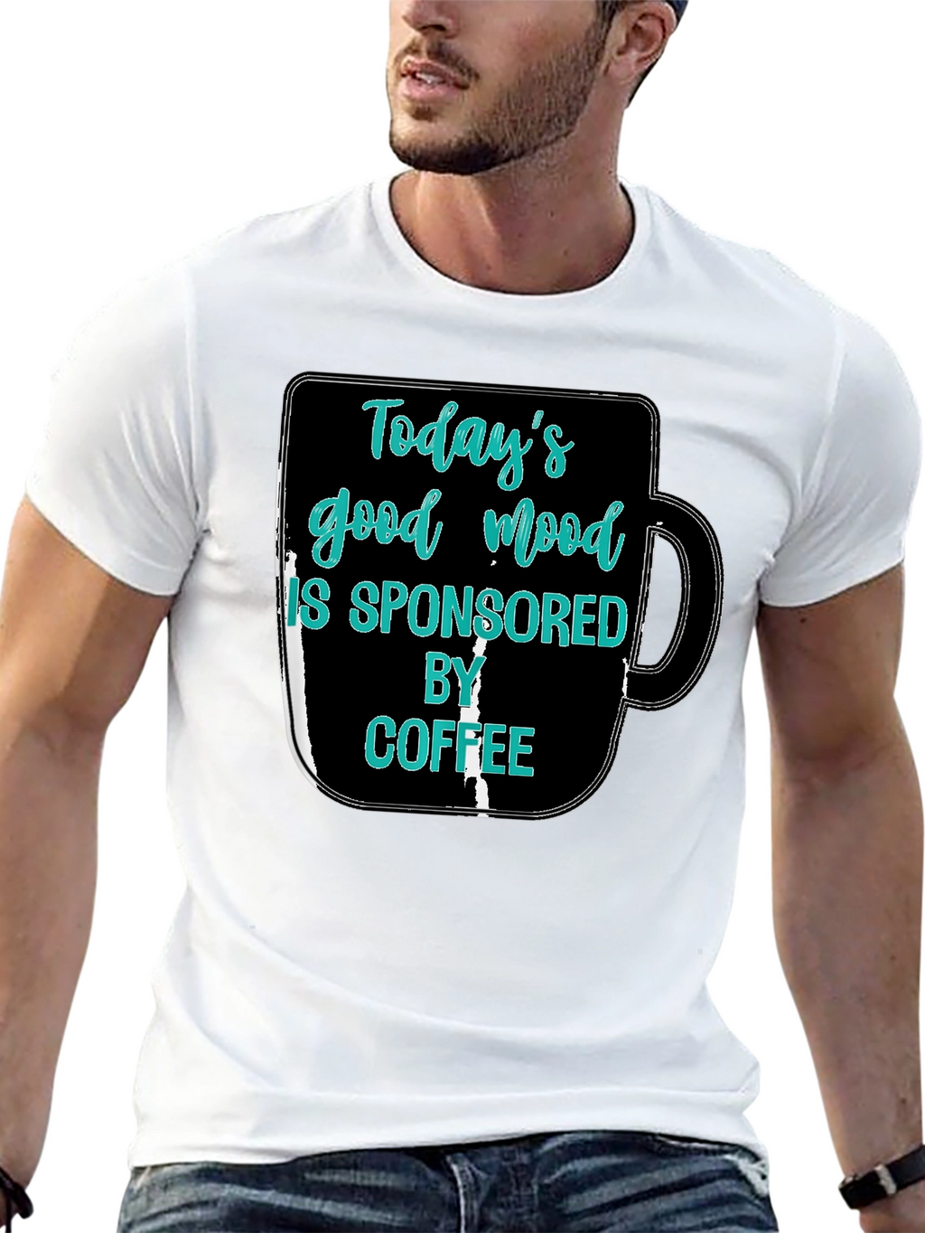 Todays Good Mood Coffee Graphic Tee