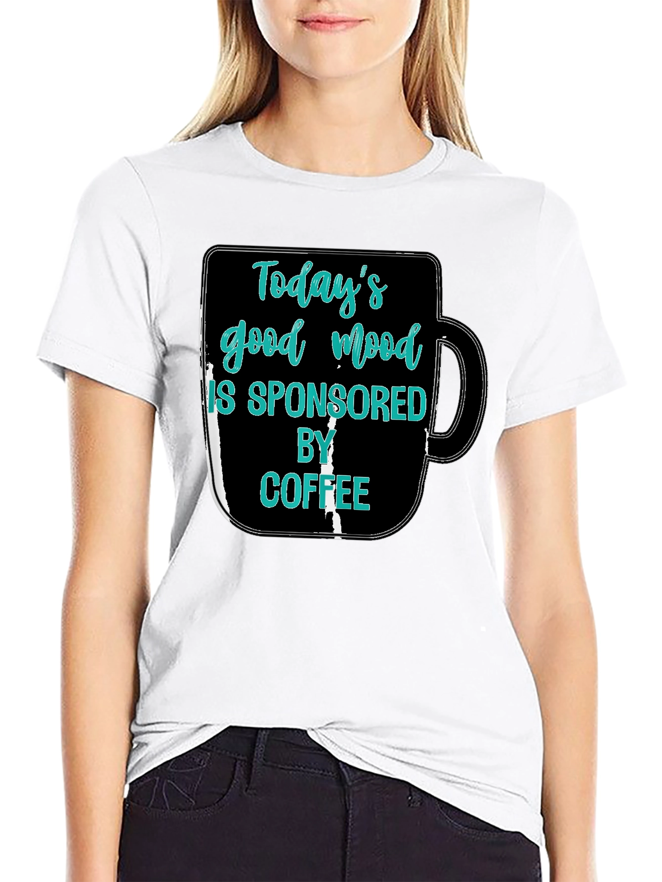 Todays Good Mood Coffee Graphic Tee