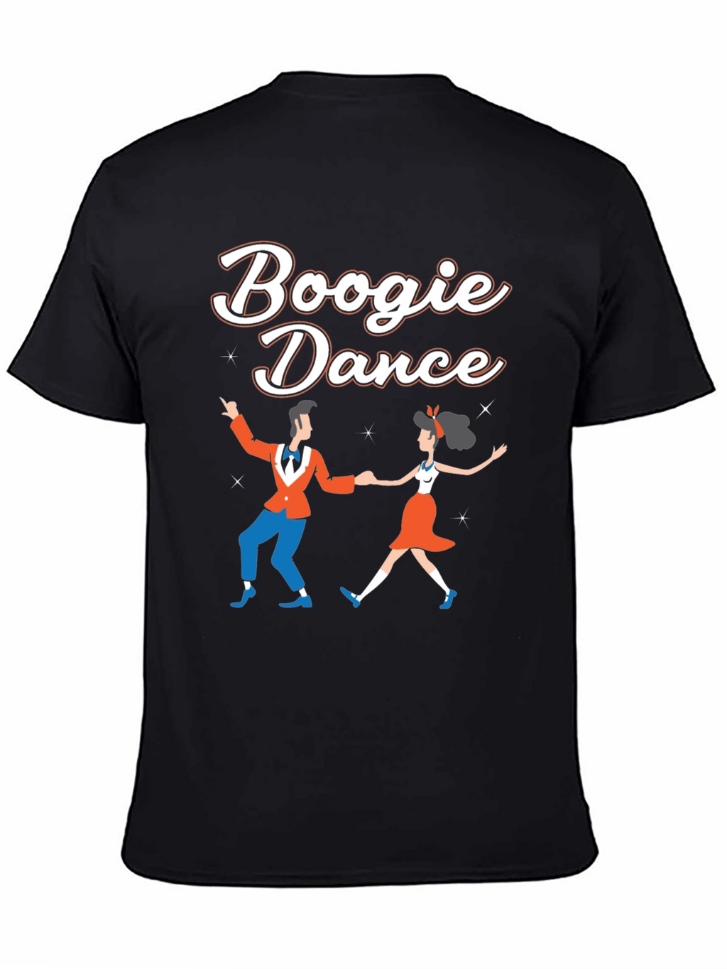 Boogie Dance Graphic Tee - Retro Style