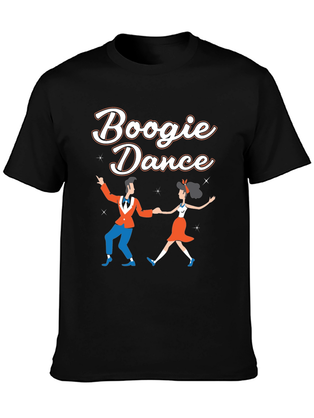 Boogie Dance Graphic Tee - Retro Style