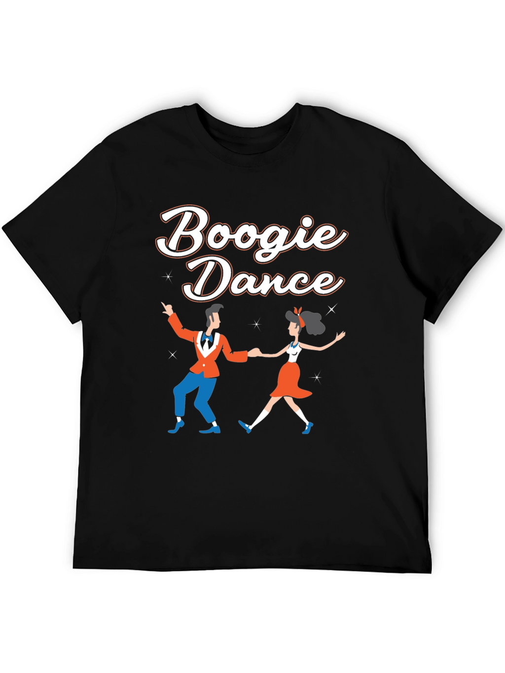 Boogie Dance Graphic Tee - Retro Style