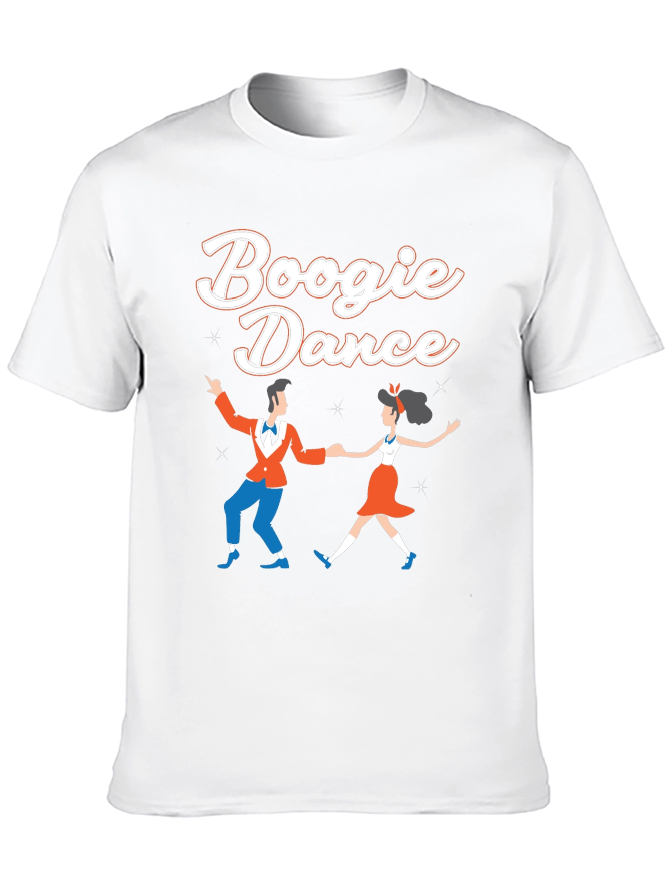 Boogie Dance Graphic Tee - Retro Style