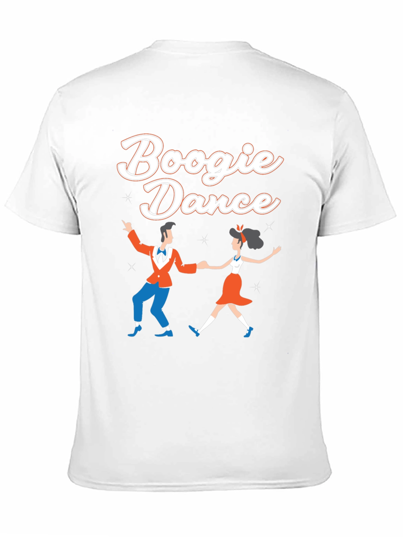 Boogie Dance Graphic Tee - Retro Style