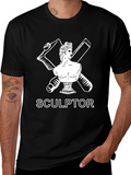 Sculptor T-Shirt - Classic Artistic Design