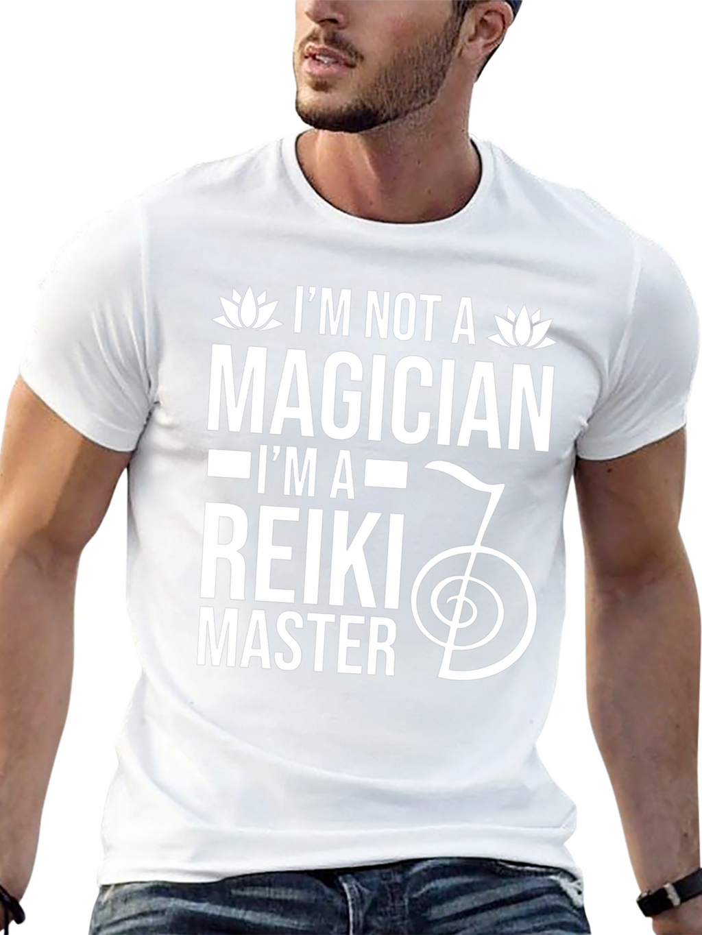 Reiki Master Black T-Shirt - Magician Alternative