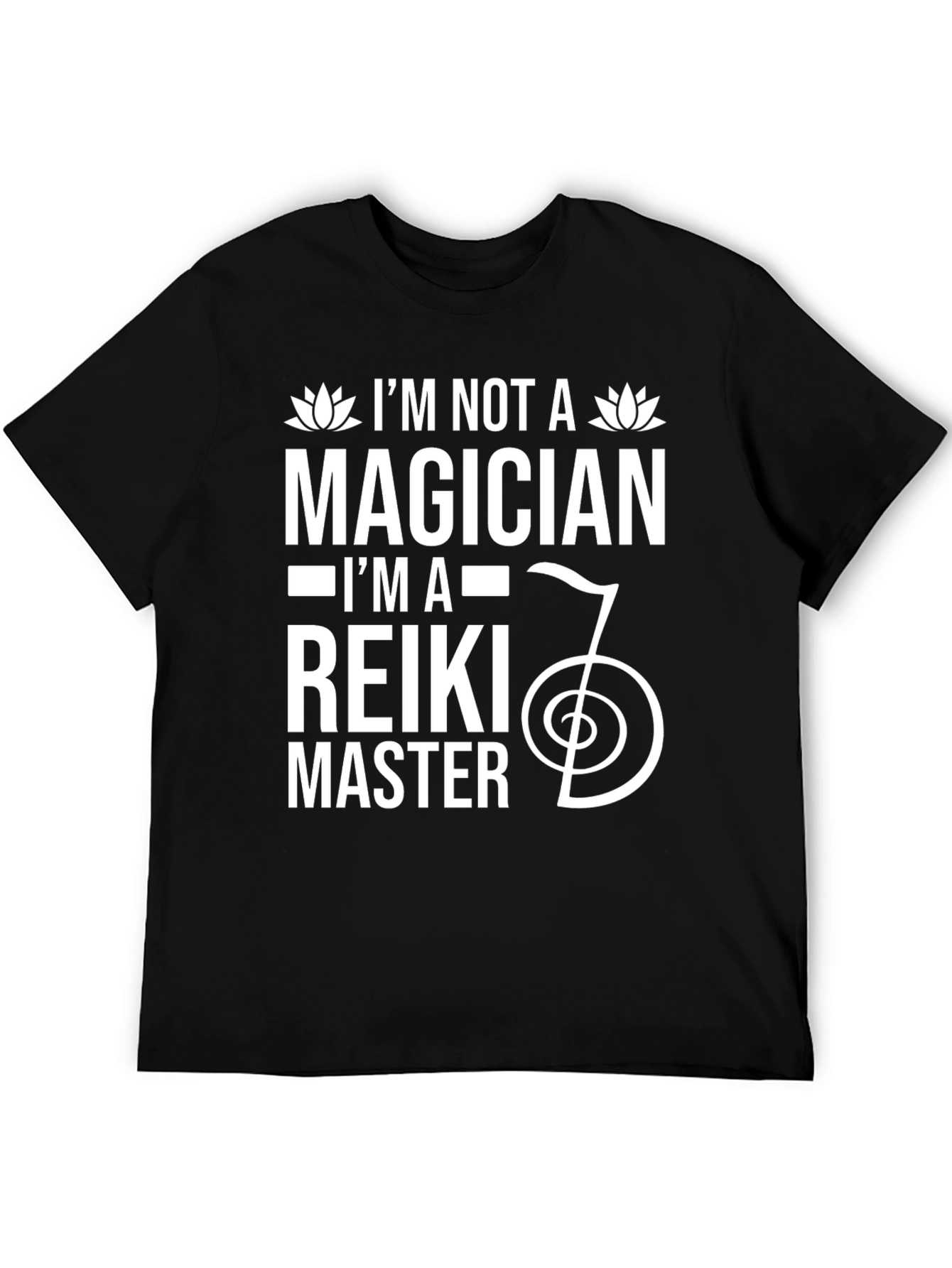 Reiki Master Black T-Shirt - Magician Alternative