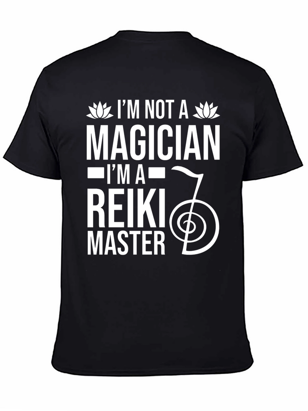 Reiki Master Black T-Shirt - Magician Alternative