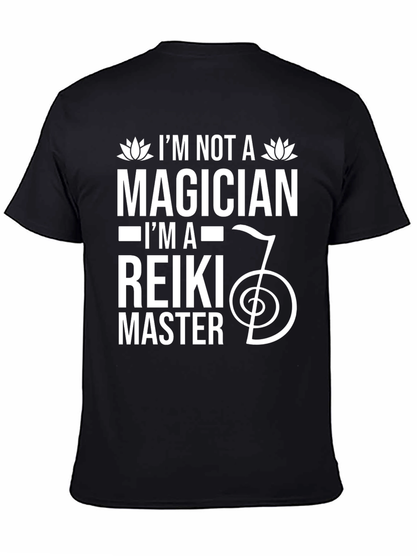 Reiki Master Black T-Shirt - Magician Alternative