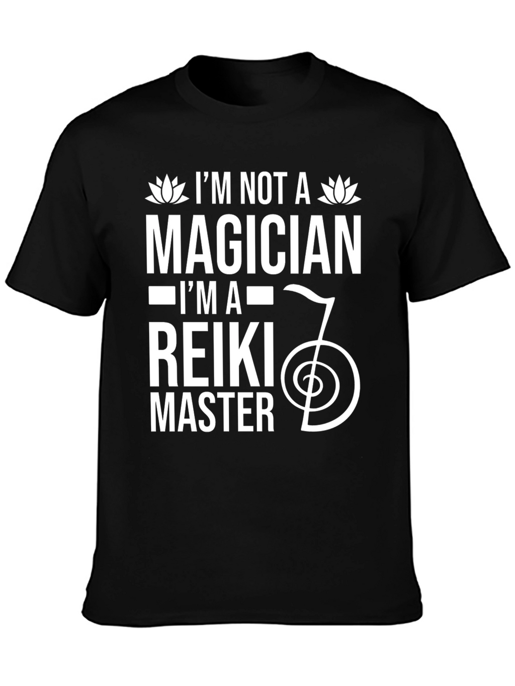 Reiki Master Black T-Shirt - Magician Alternative