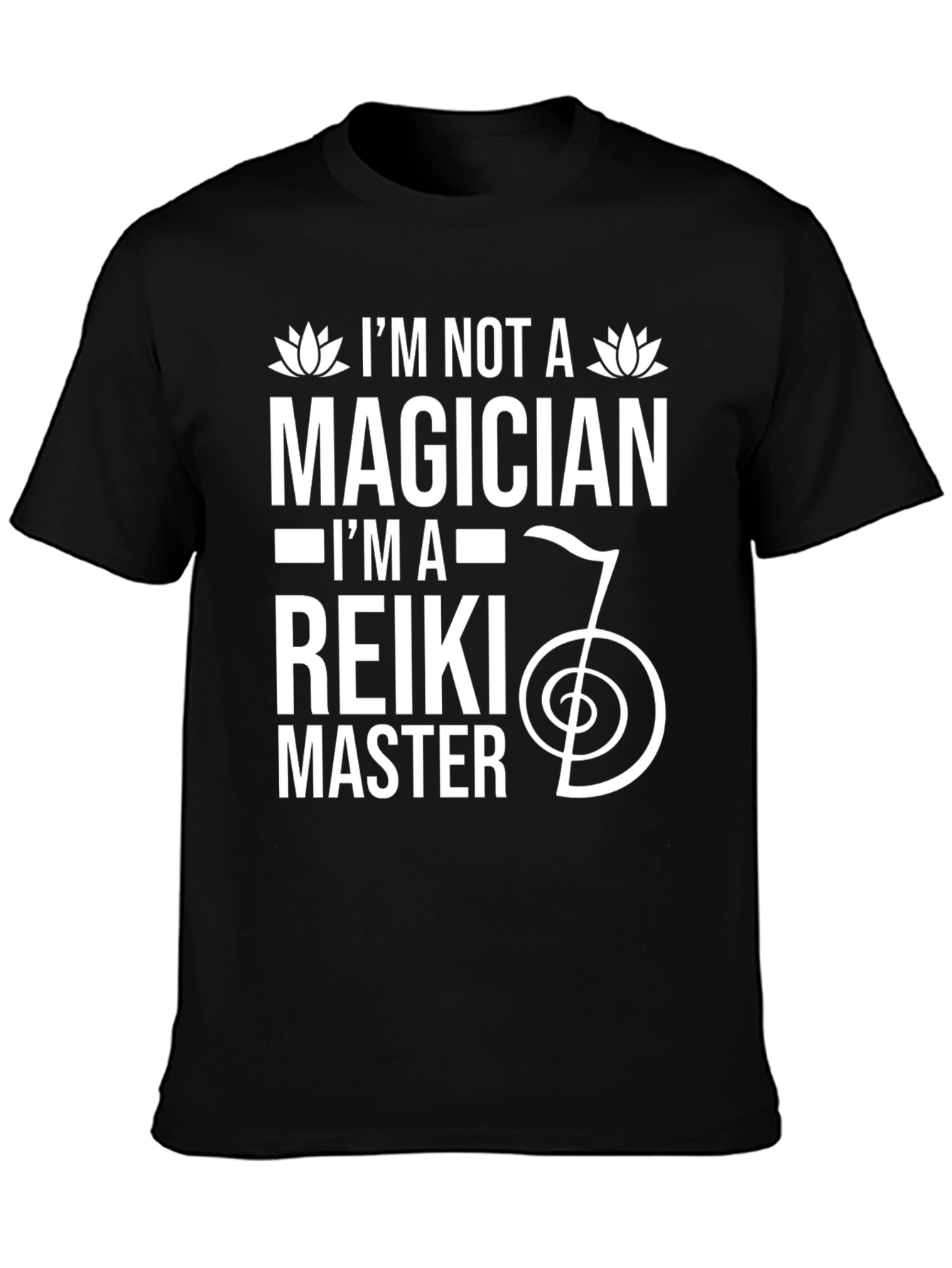 Reiki Master Black T-Shirt - Magician Alternative