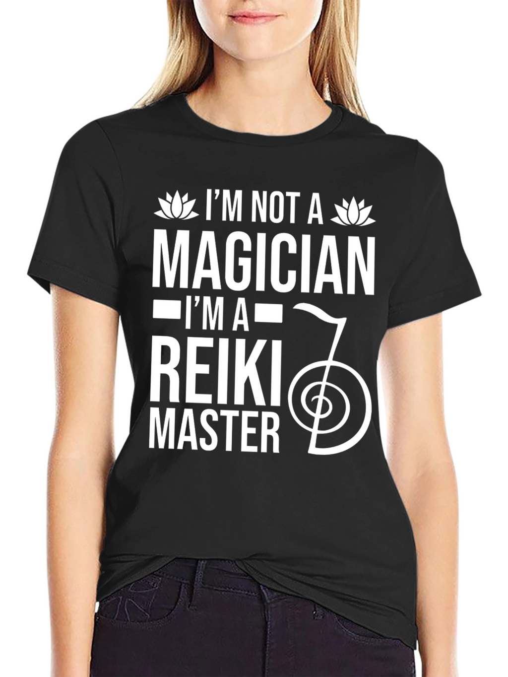 Reiki Master Black T-Shirt - Magician Alternative