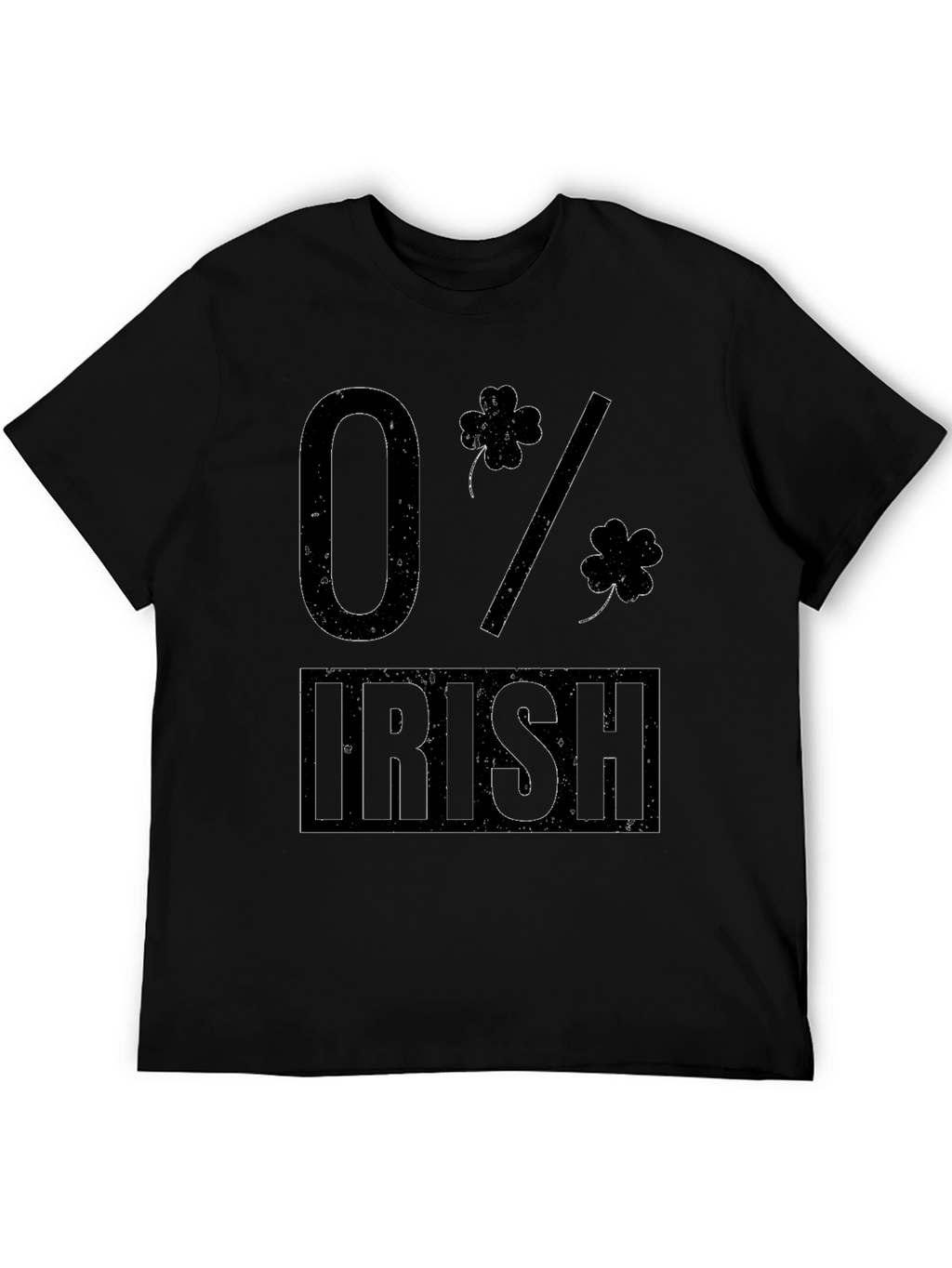 Funny 0% Irish T-Shirt St Patricks Day